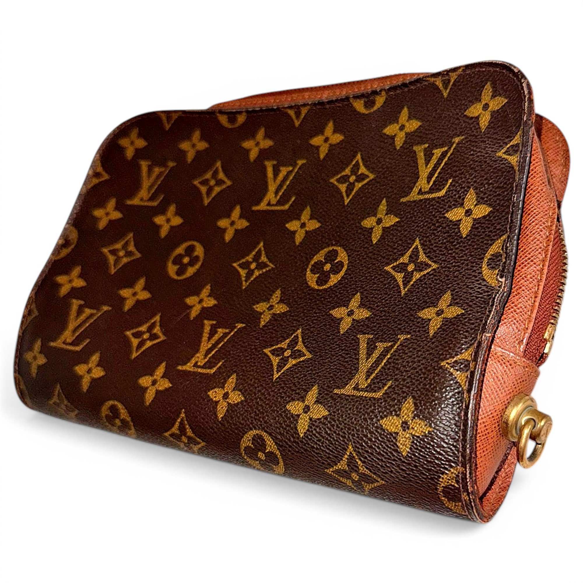 Orsay leather clutch bag
