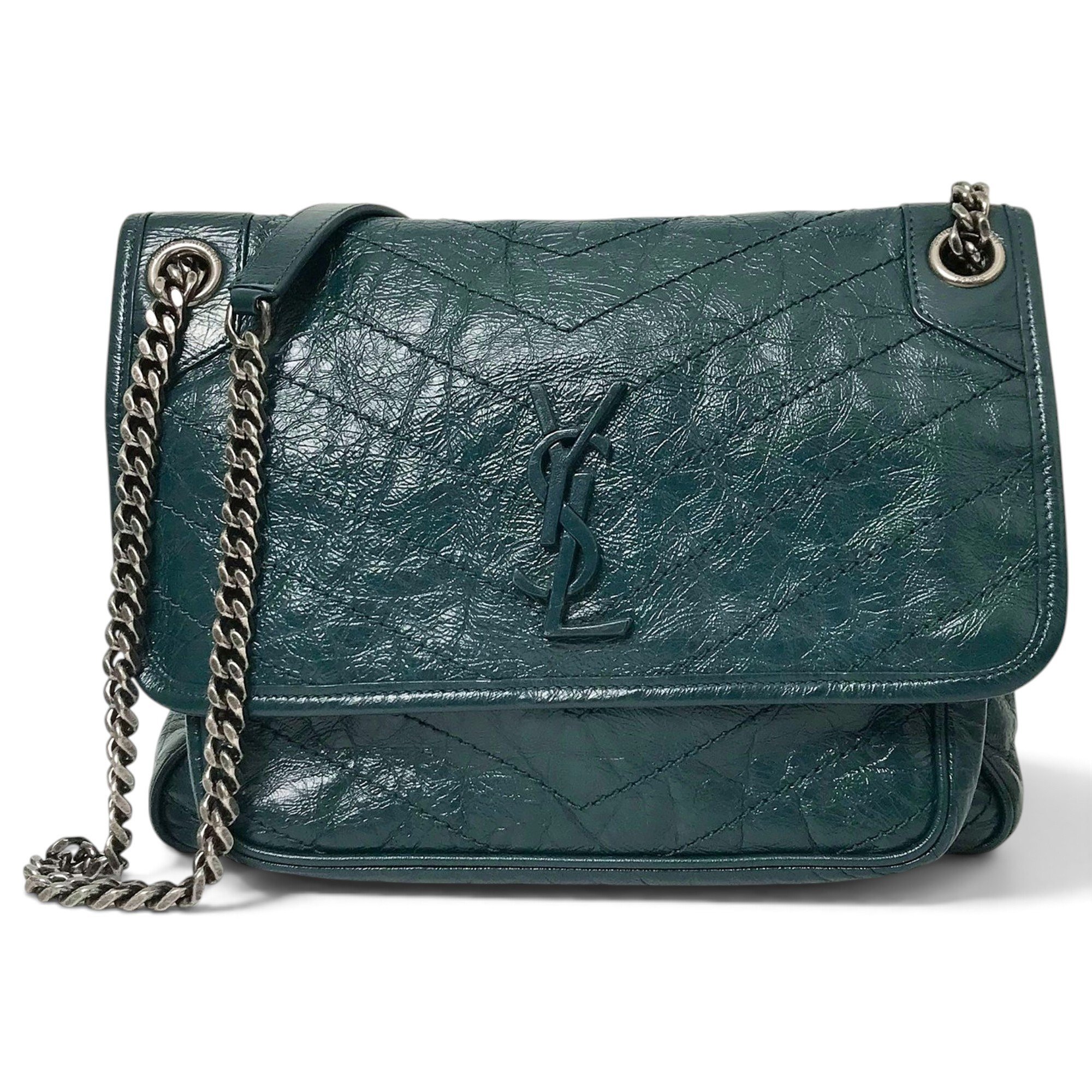 Niki leather crossbody bag