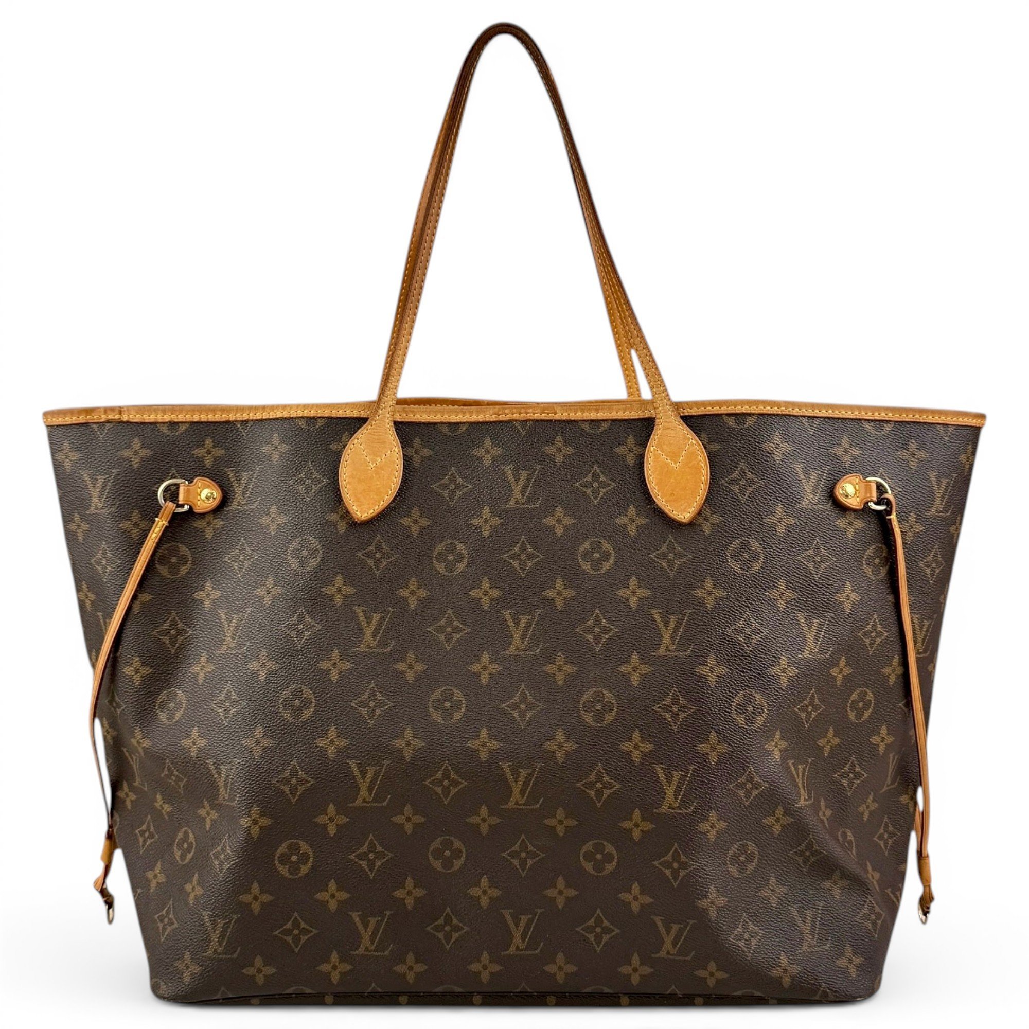 Neverfull leather tote