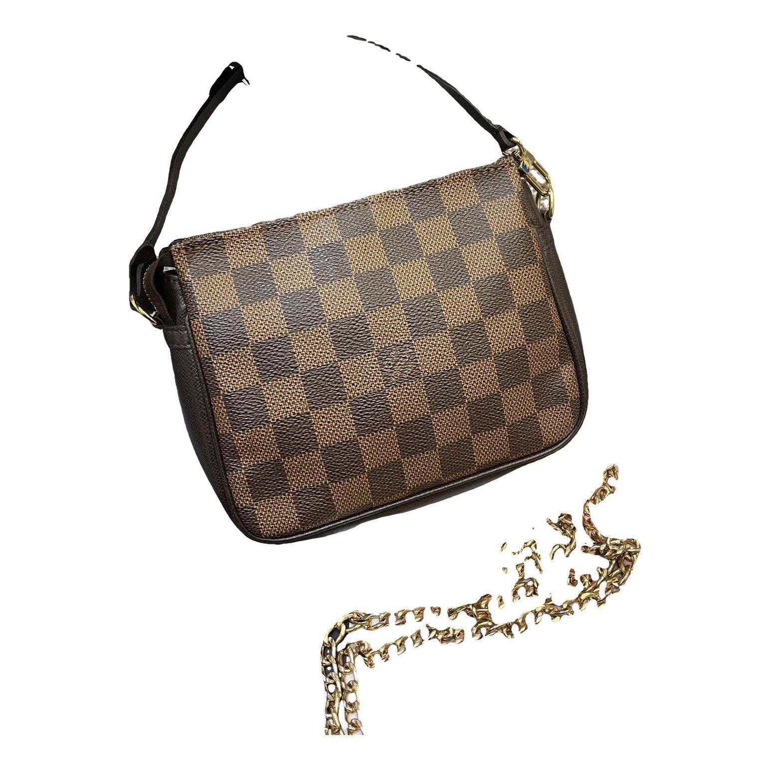 Pochette Accessoire leather handbag