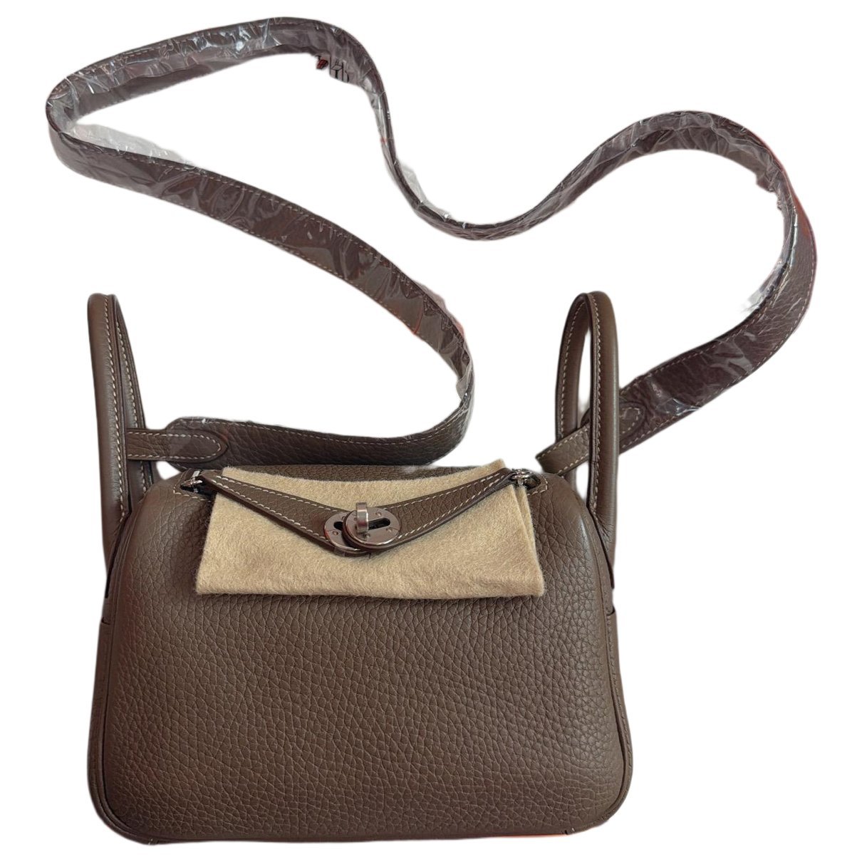 Lindy leather handbag