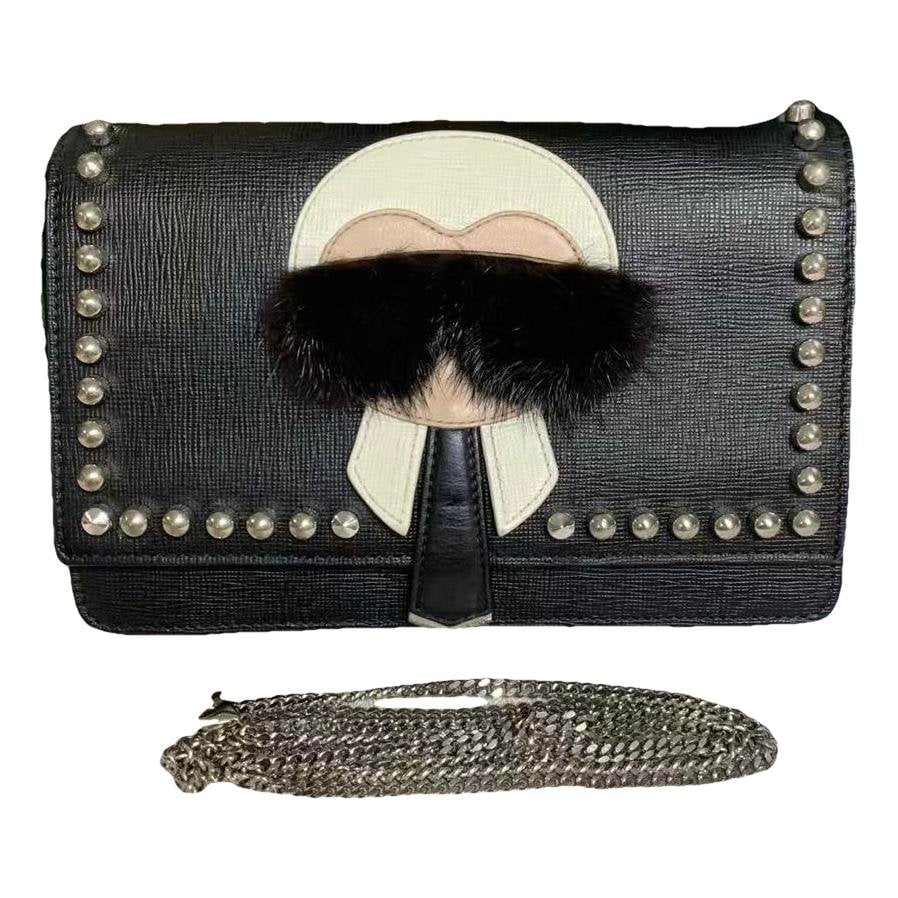 Leather crossbody bag