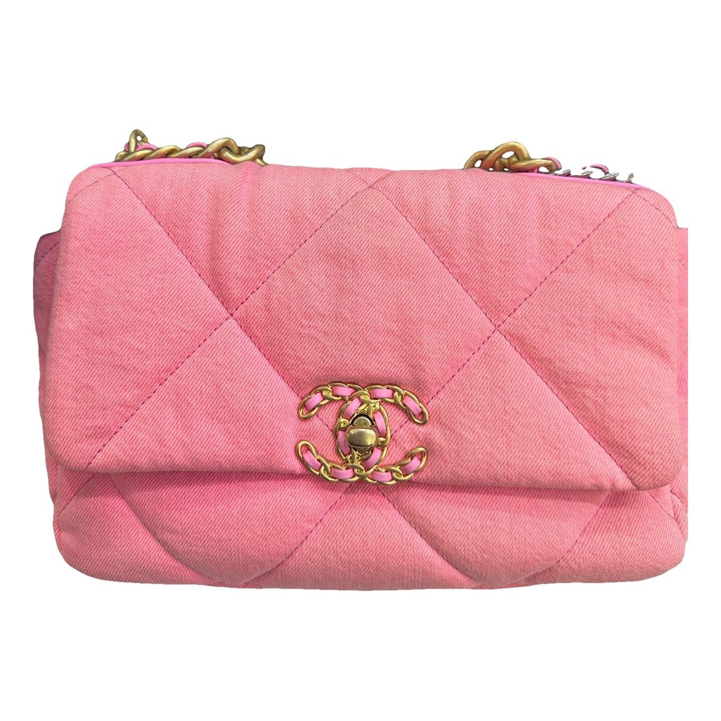 Chanel 19 cloth handbag