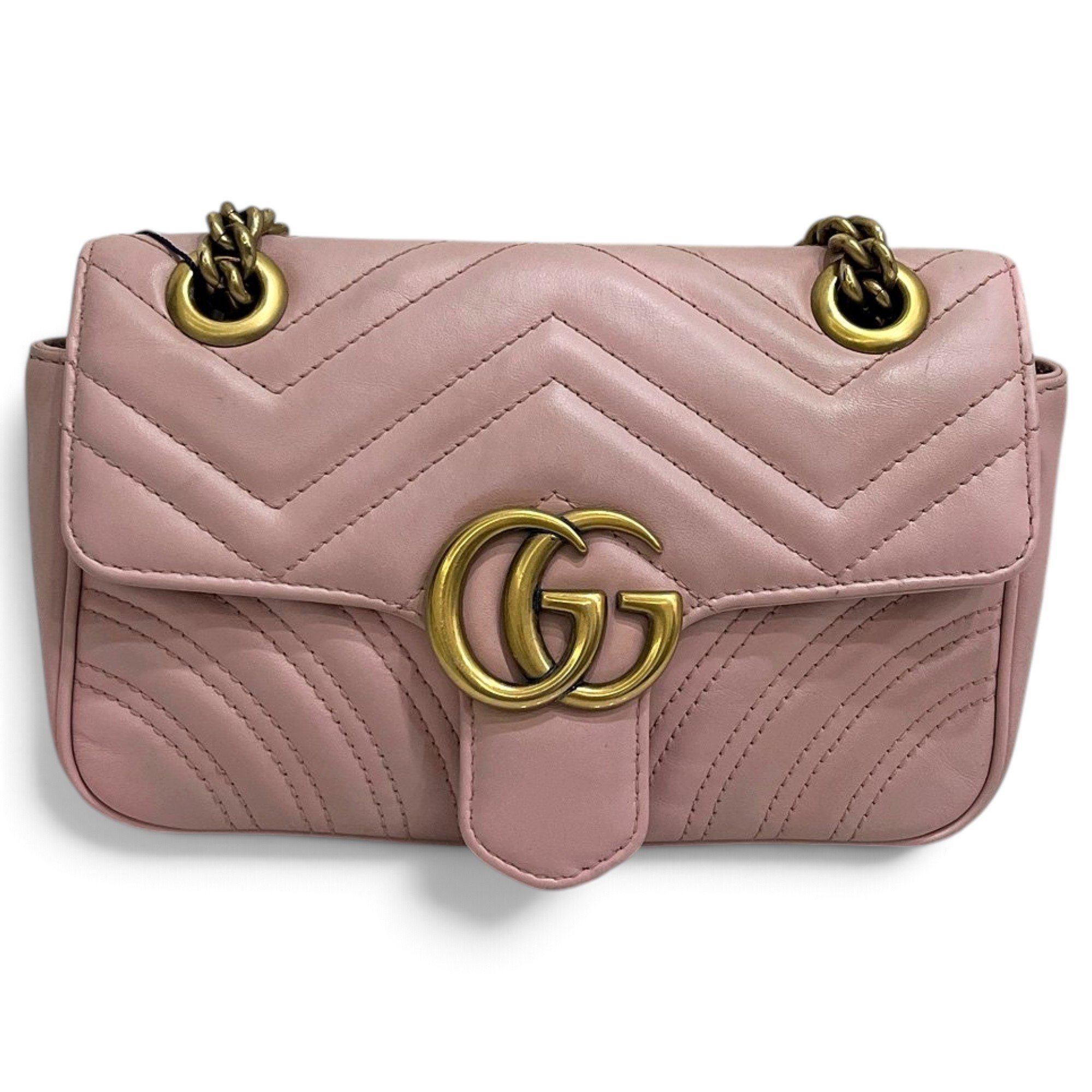 GG Marmont Flap leather handbag