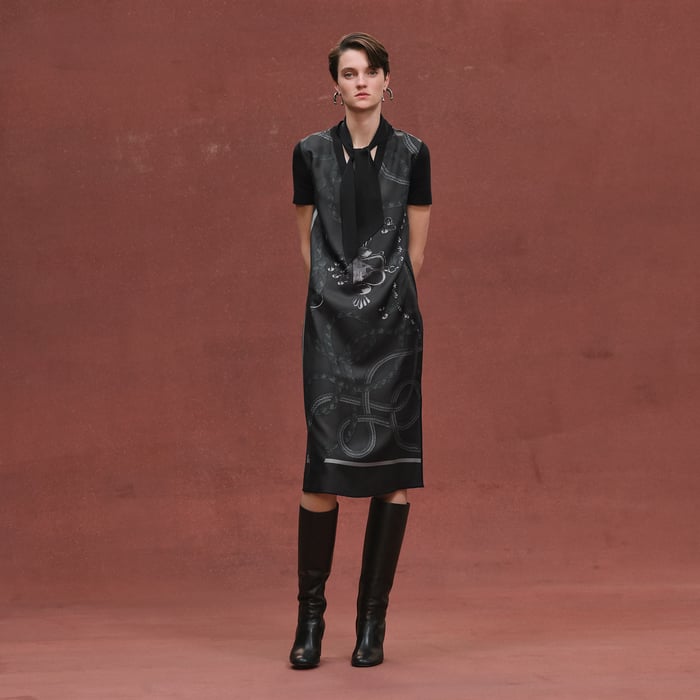 Gris Charbon "Palefroi Remix" Twillaine Long Dress