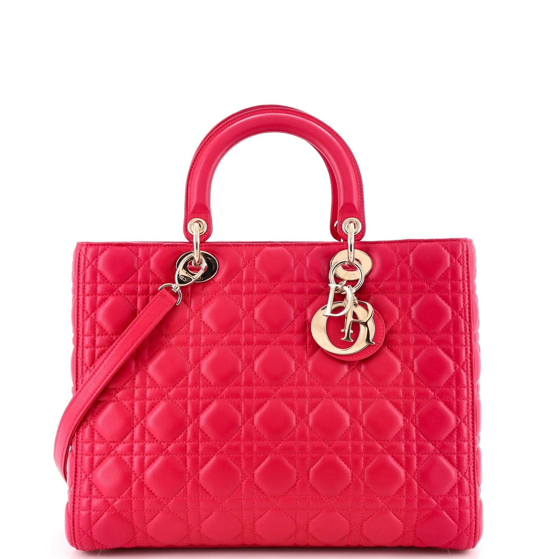 Leather tote
