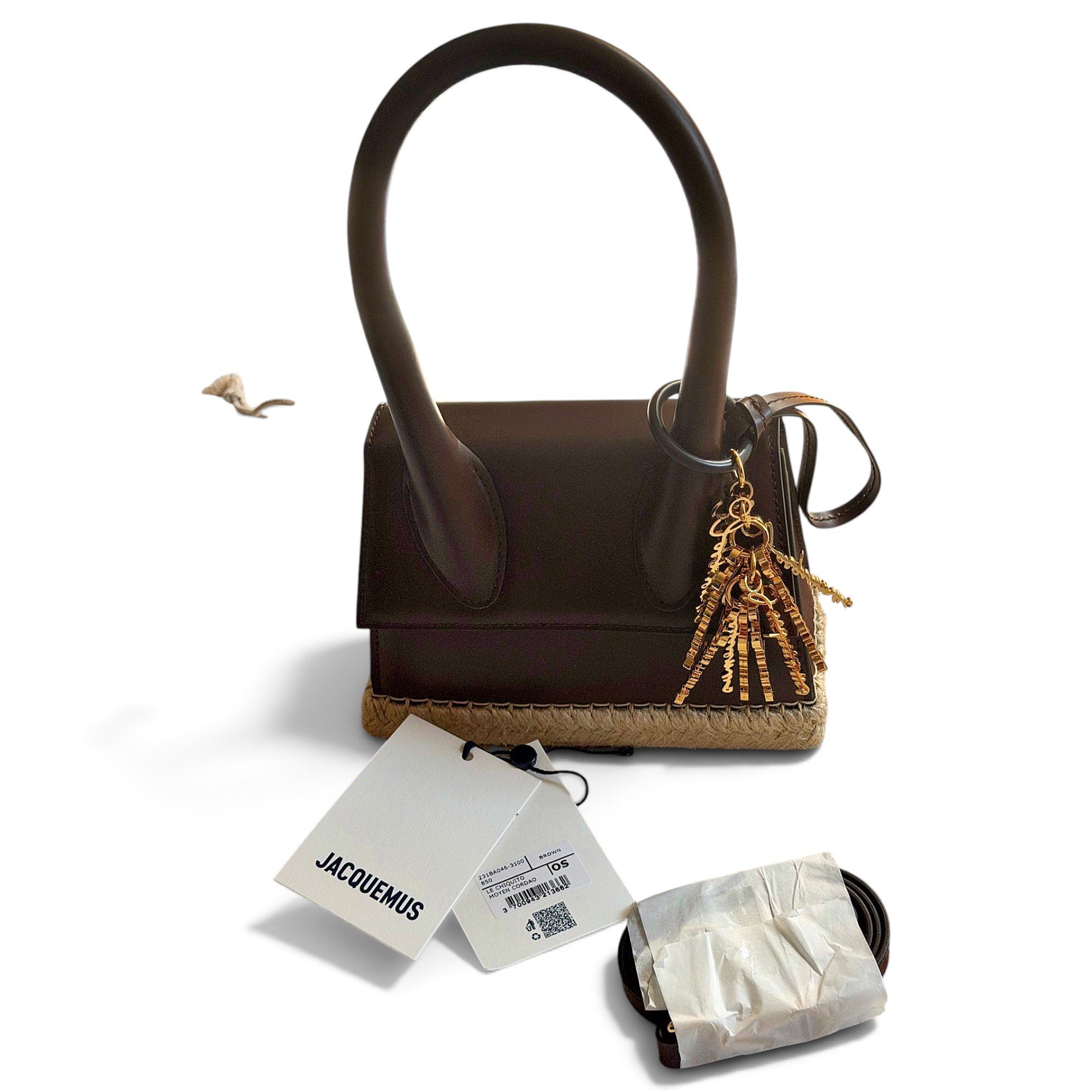Le Chiquito Moyen leather handbag