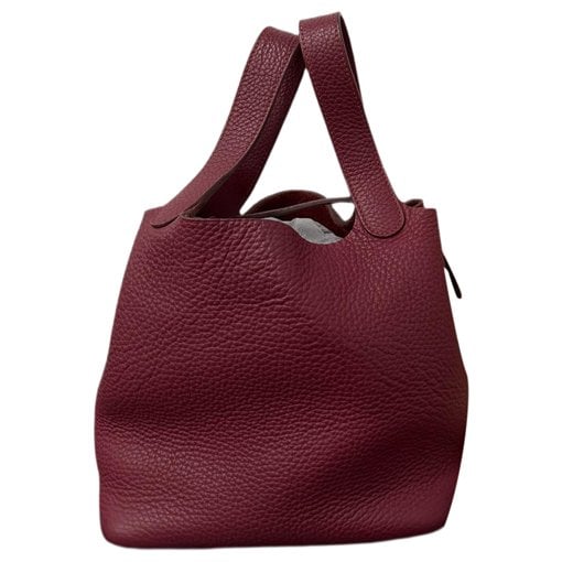 Picotin leather handbag
