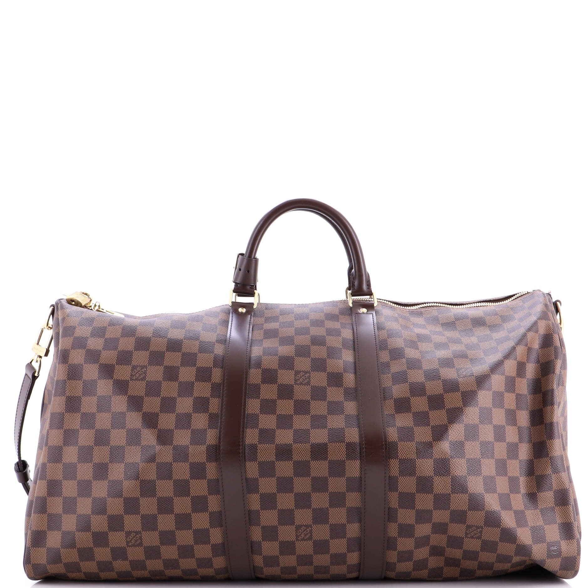 Louis Vuitton Keepall Bandouliere Bag Damier 55