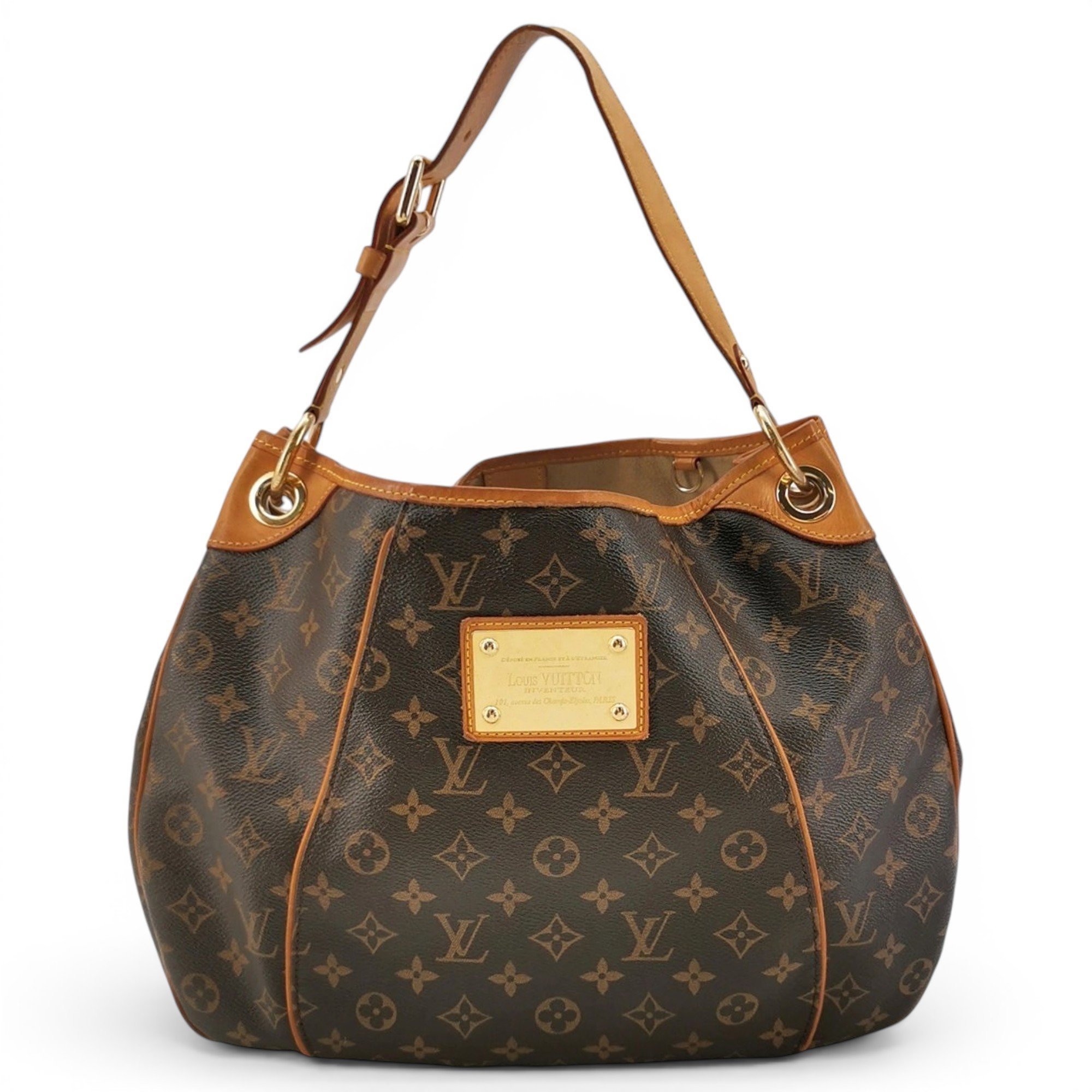 Galliera leather handbag
