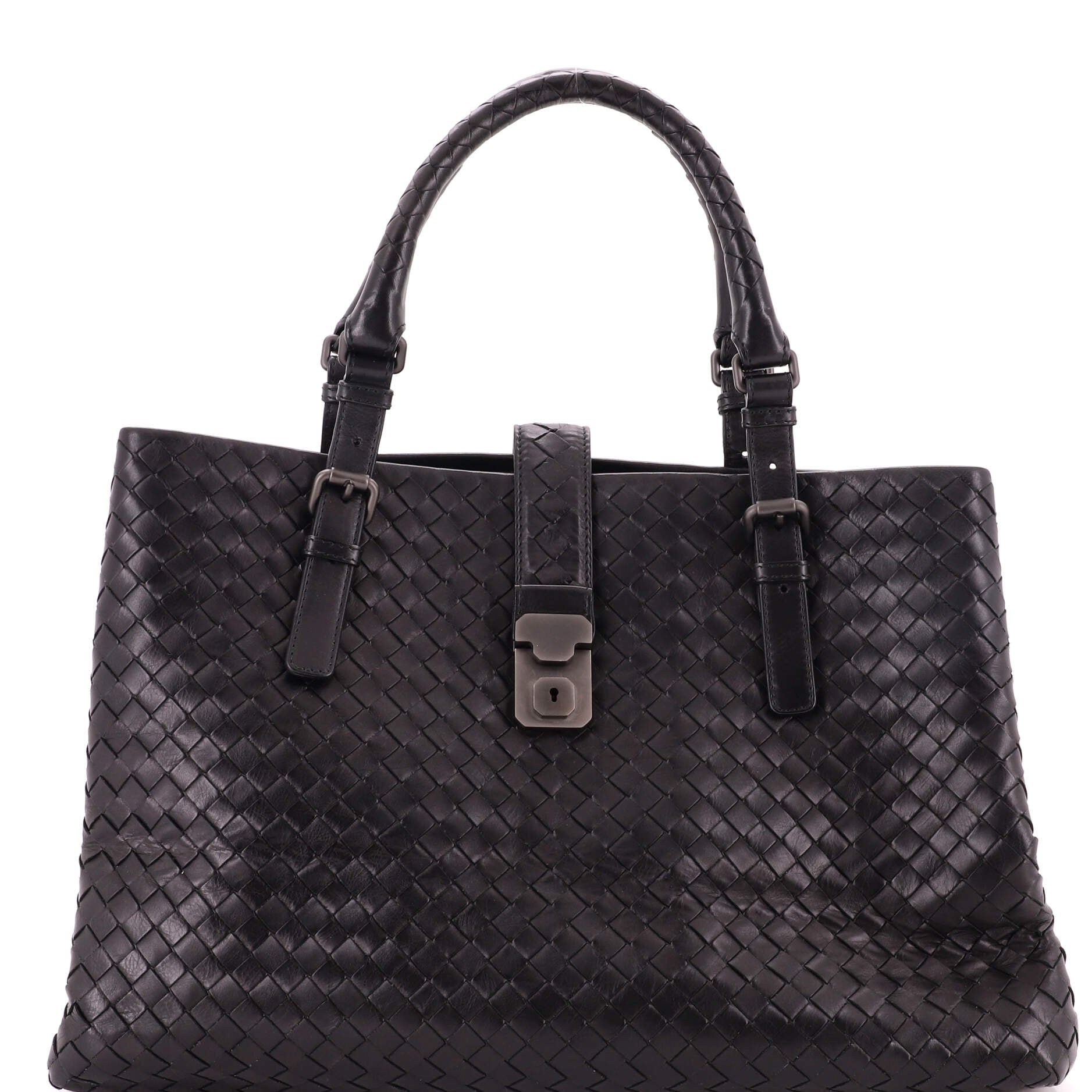 Roma Bag Intrecciato Nappa Medium