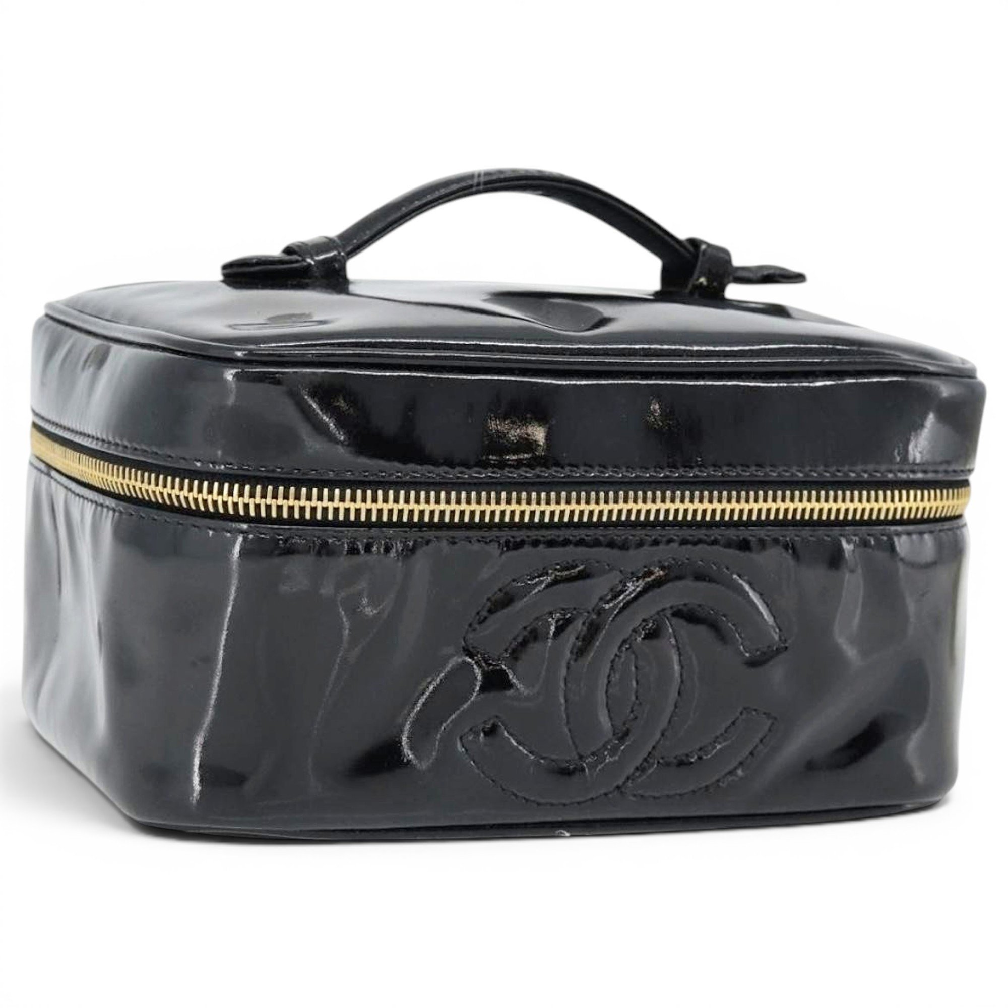 Chanel Patent leather vanity case