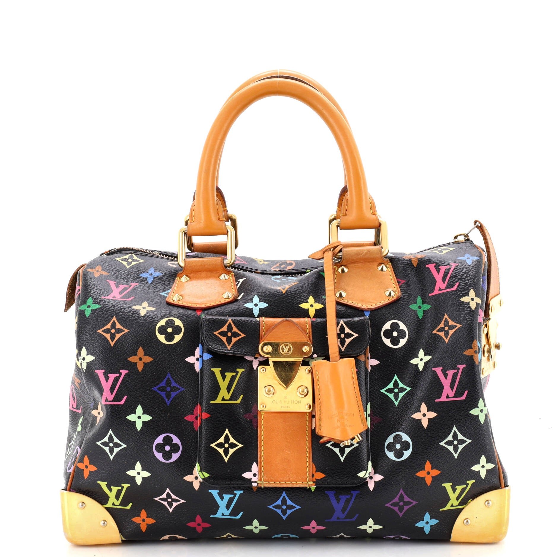Speedy Handbag Monogram Multicolor 30