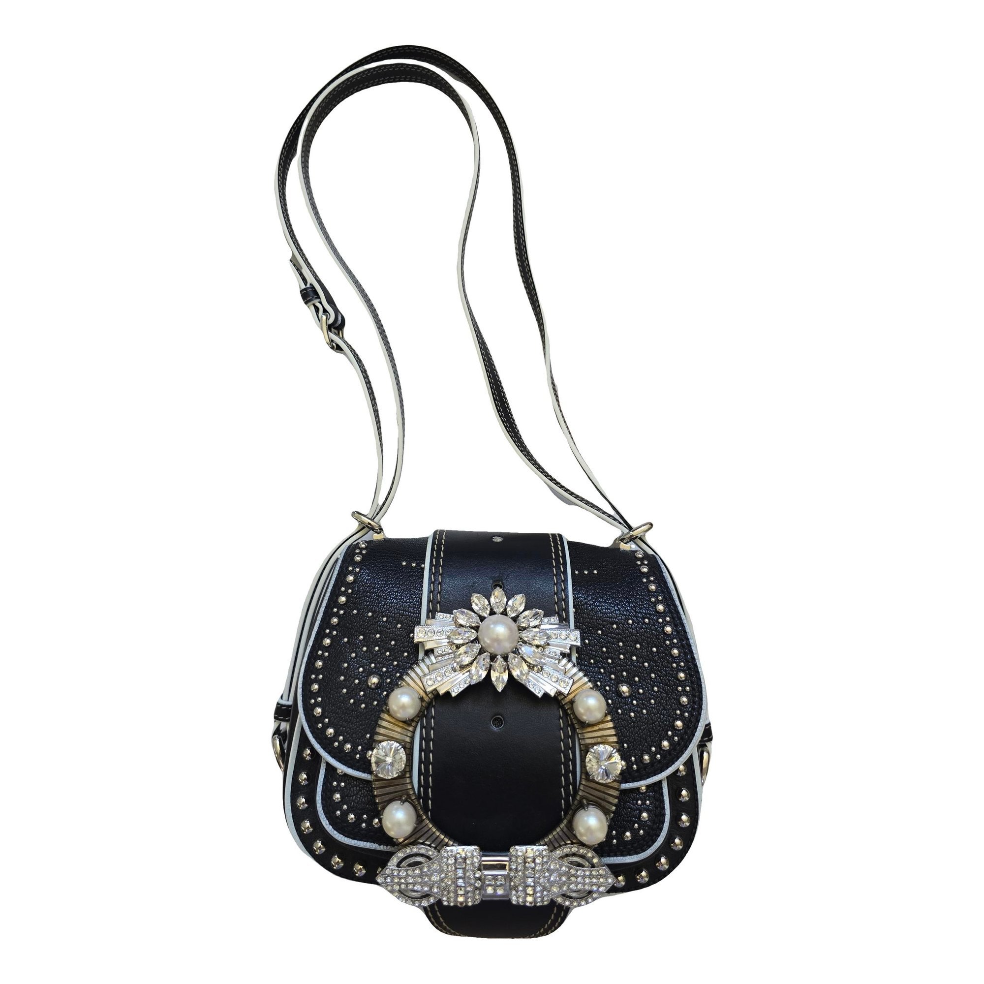 Dahlia Star leather handbag