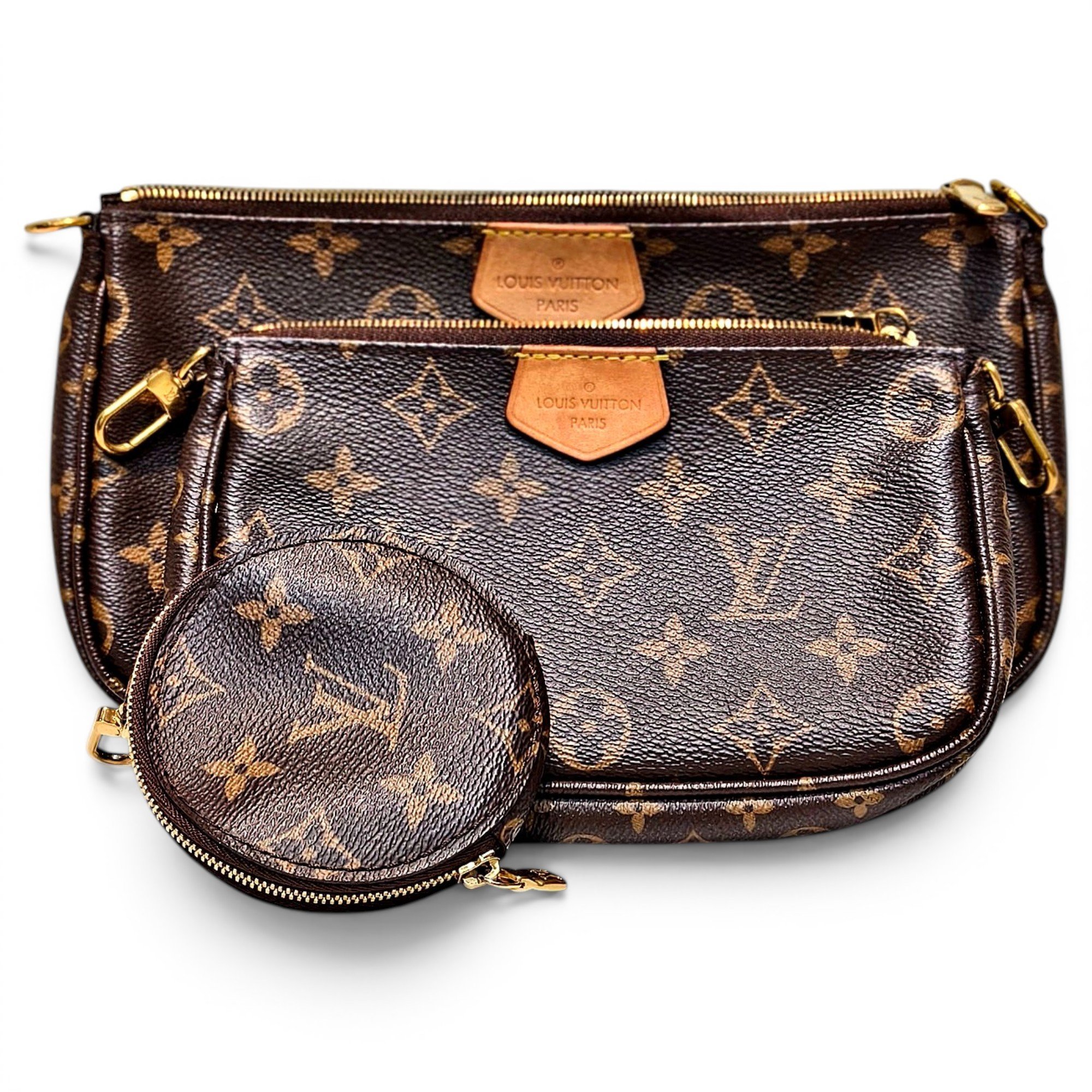 Multi Pochette Accessoires leather handbag