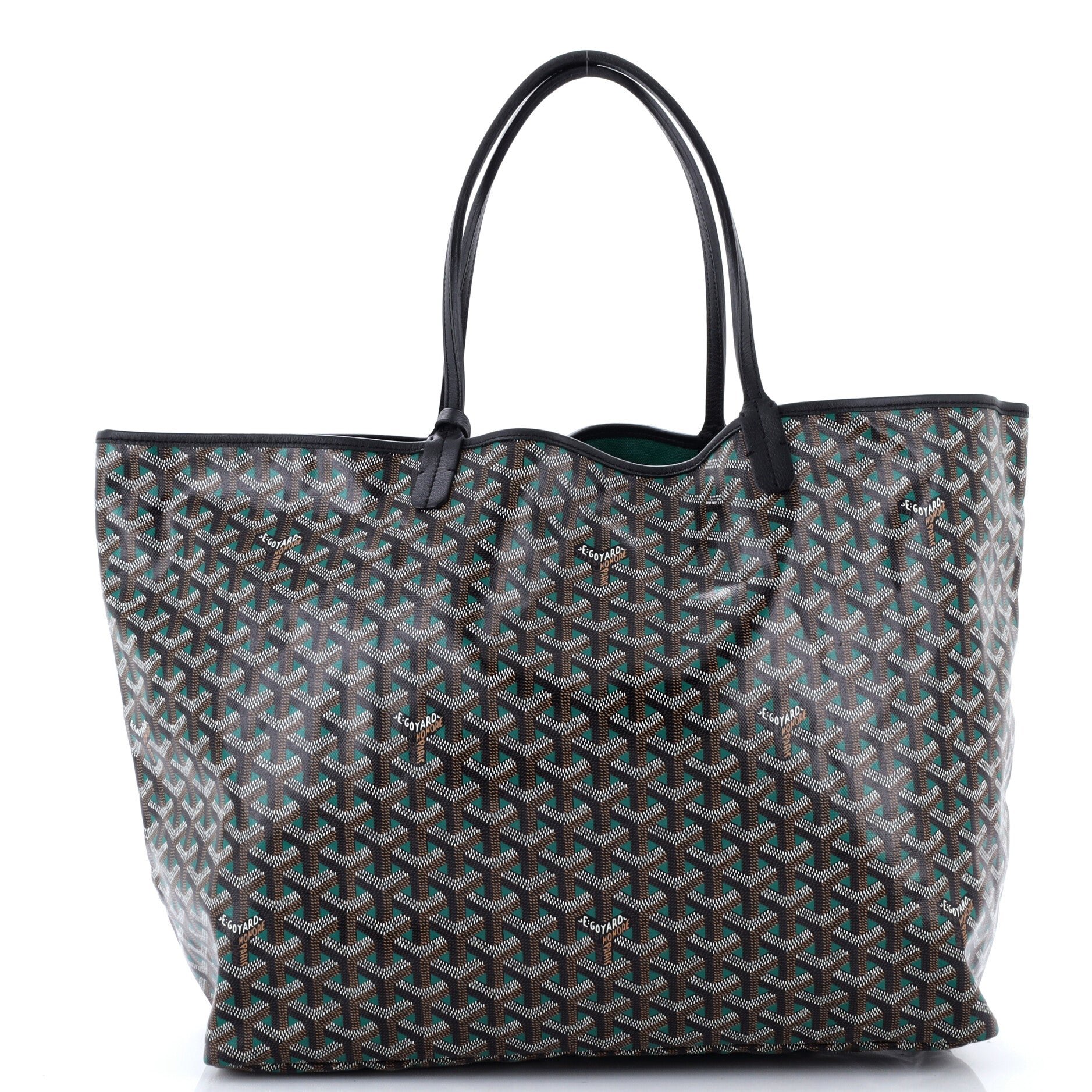 Saint Louis Tote Claire Voie Coated Canvas GM