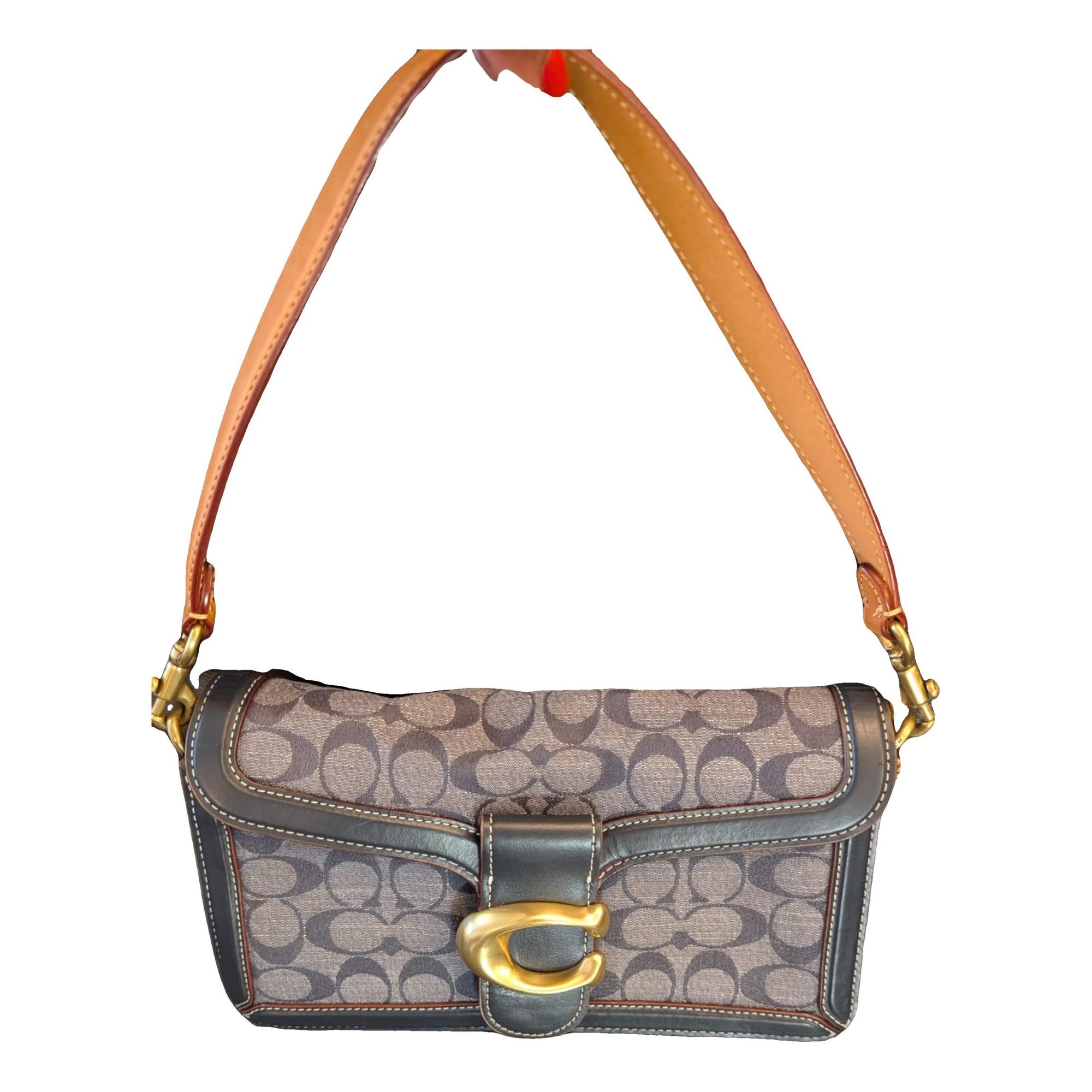 Tabby cloth handbag