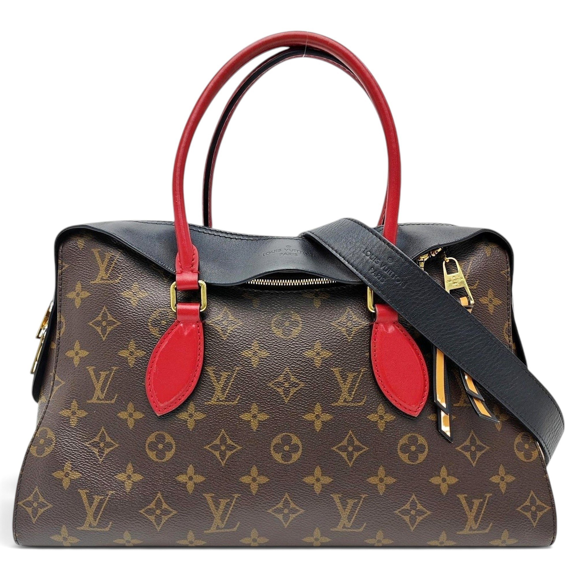 Tuileries leather handbag