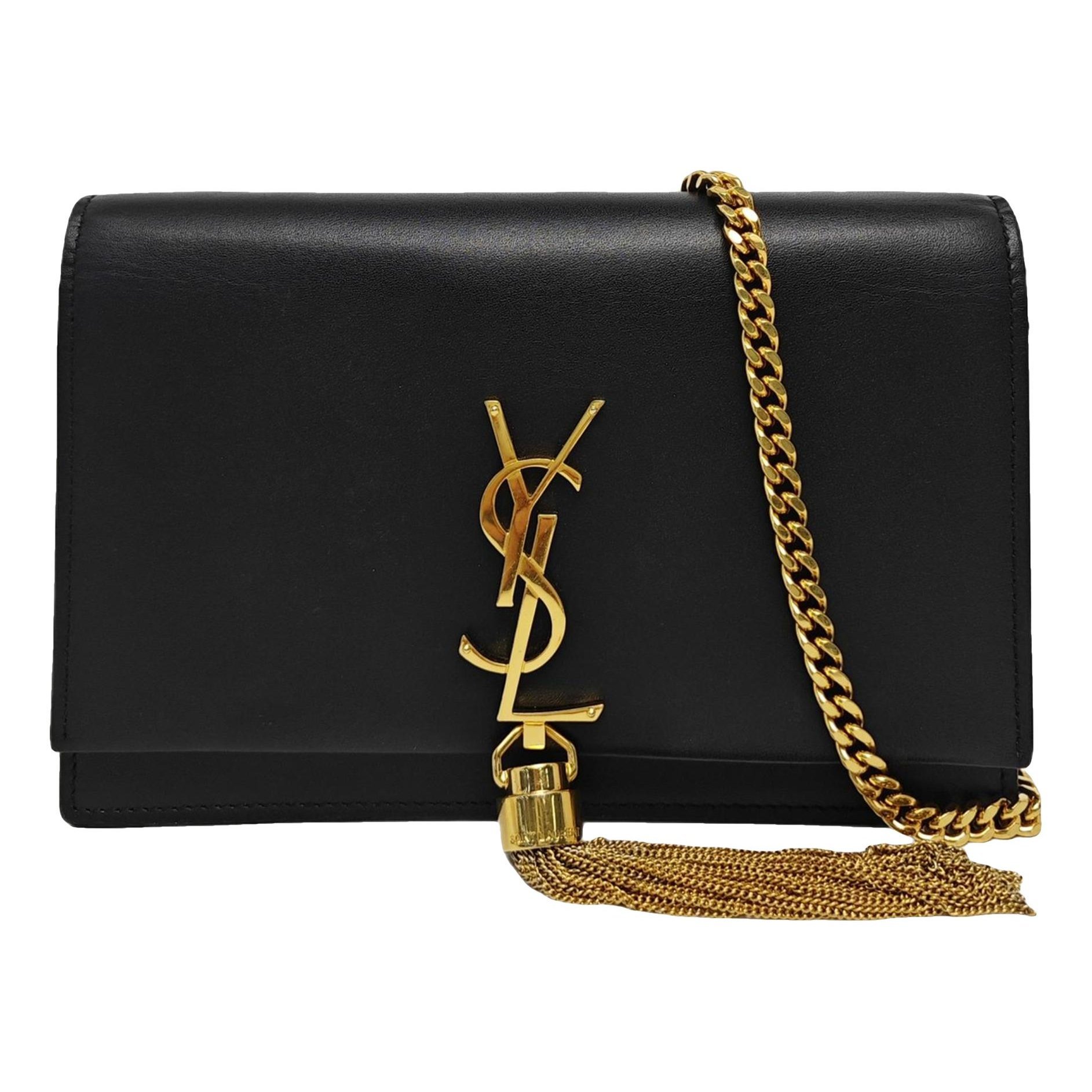 Pompom Kate leather crossbody bag