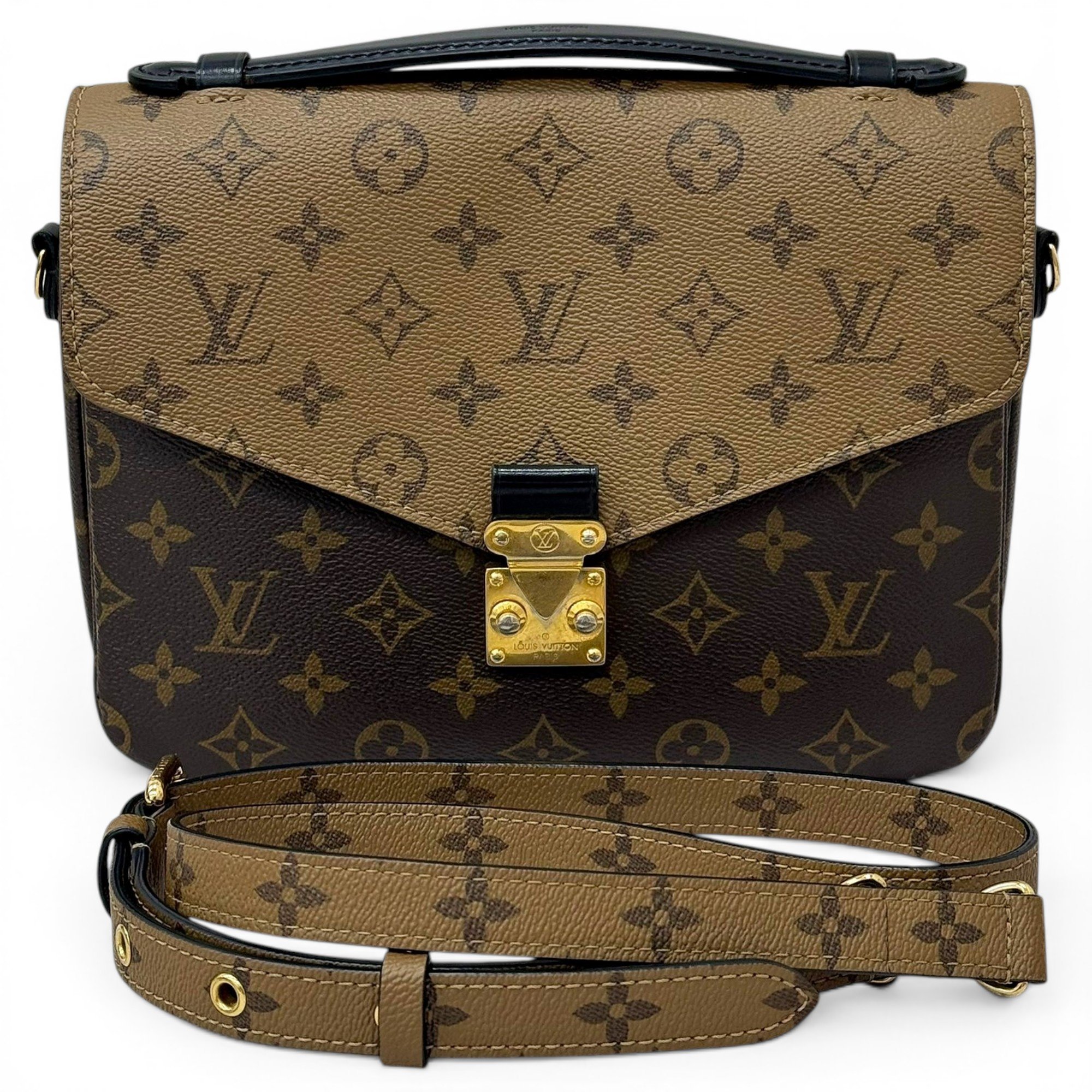 Metis leather handbag