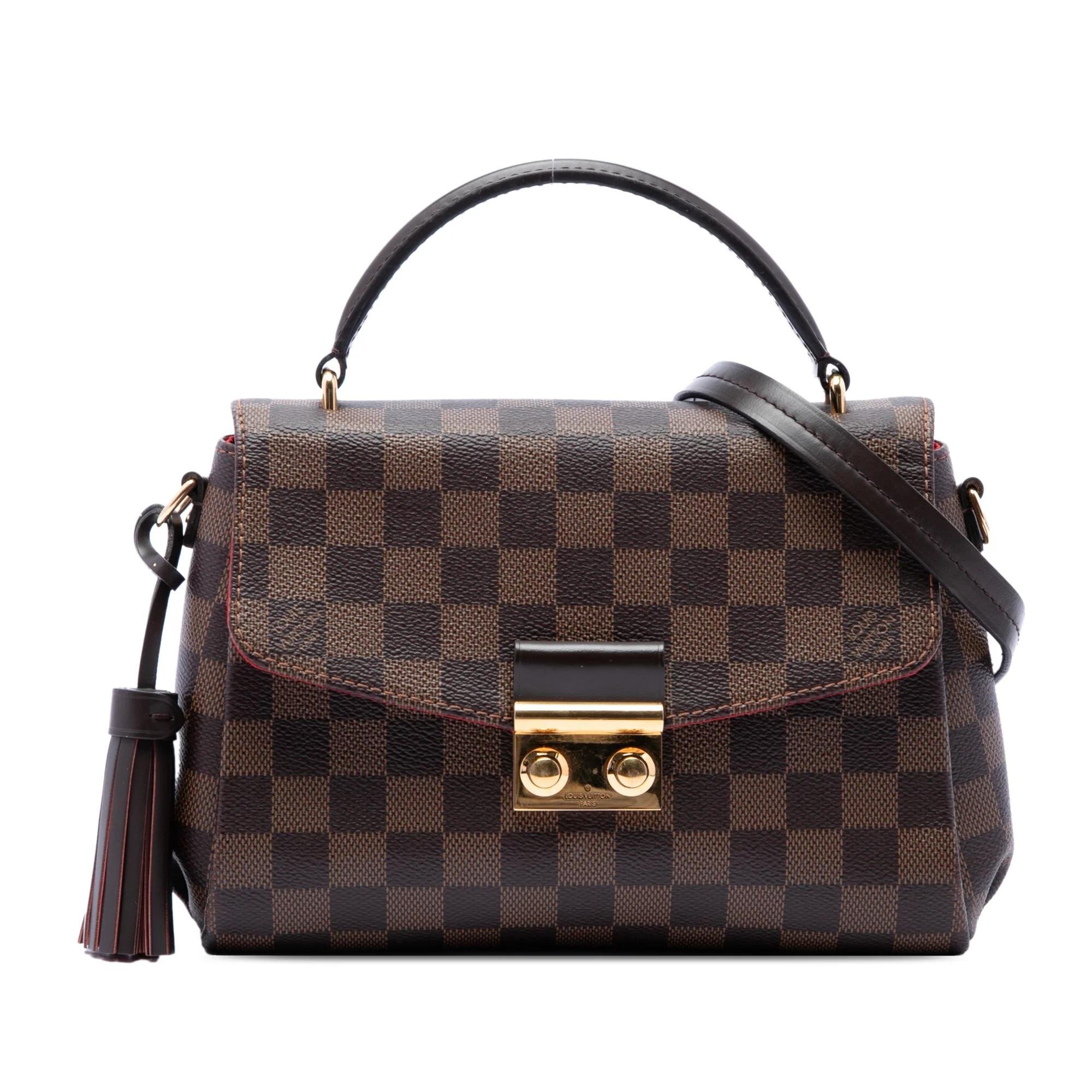 Croisette leather handbag