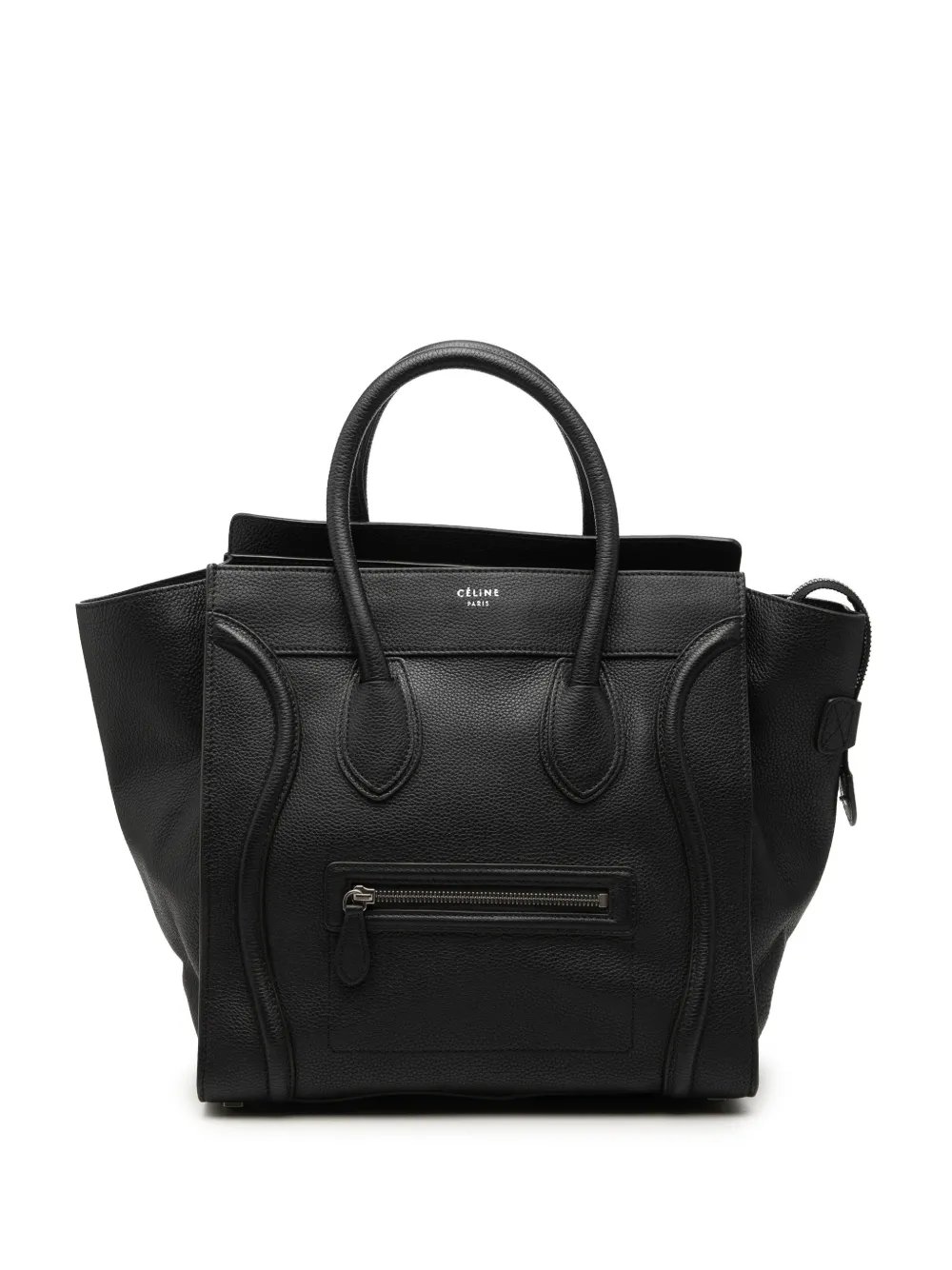 2012 Mini Grained Calfskin Luggage tote bag