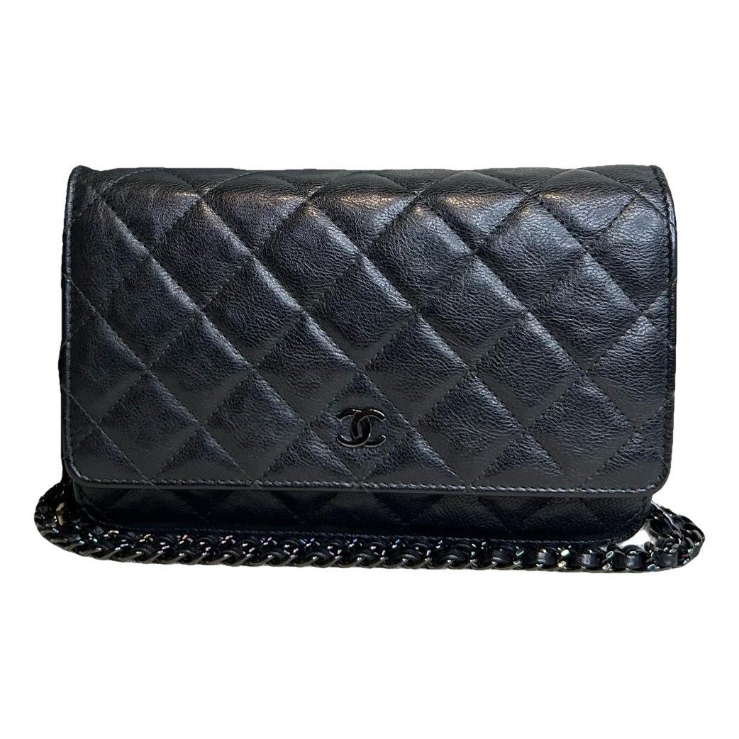 Wallet On Chain Timeless/Classique leather crossbody bag