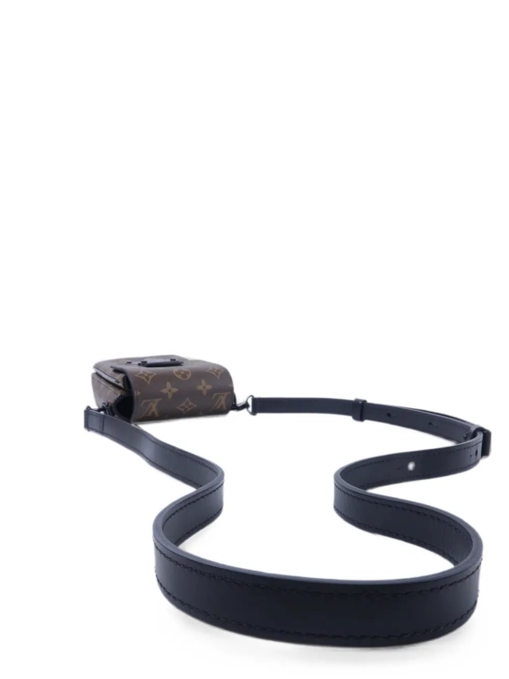 S-Lock Monogram Macassar messenger bag