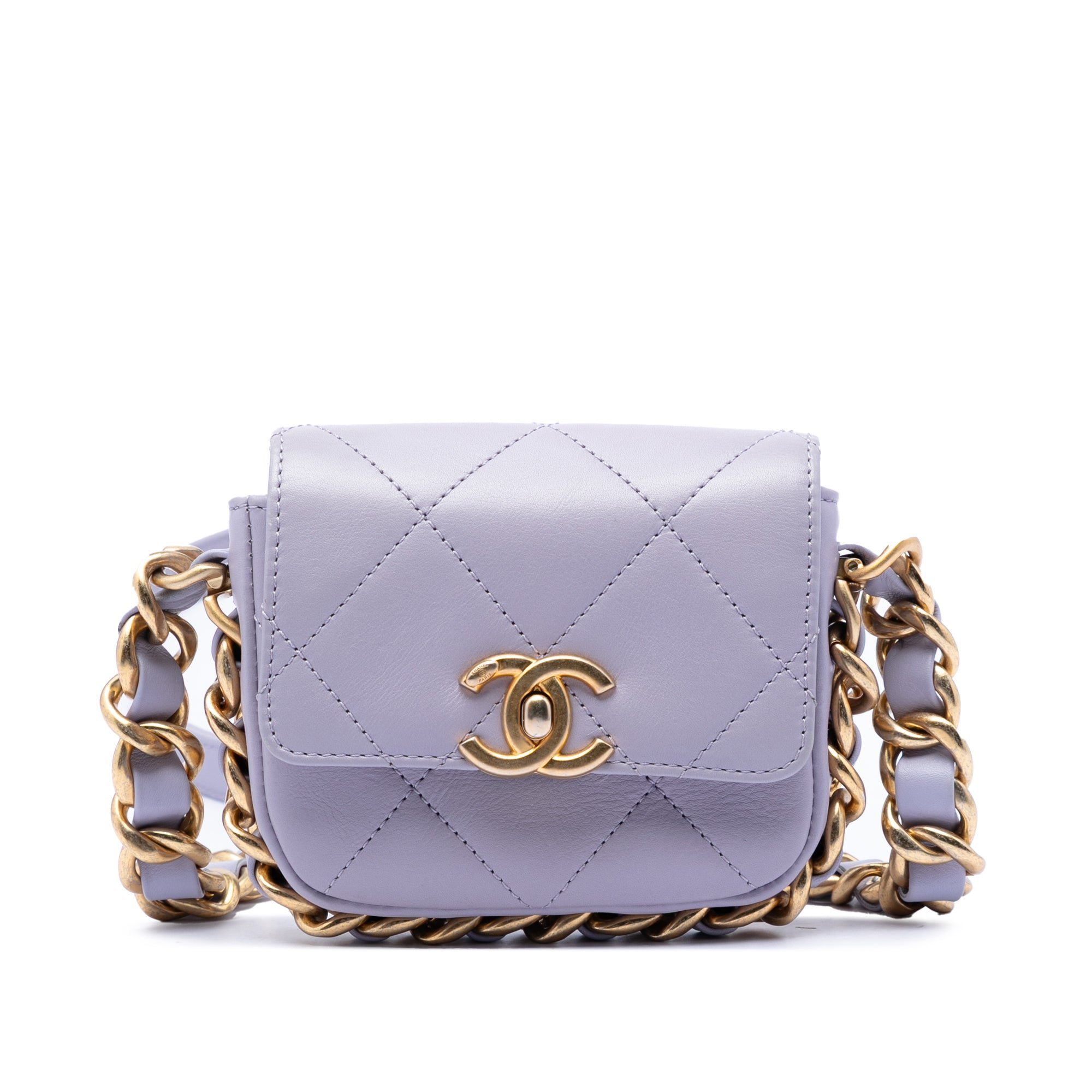 Leather mini bag