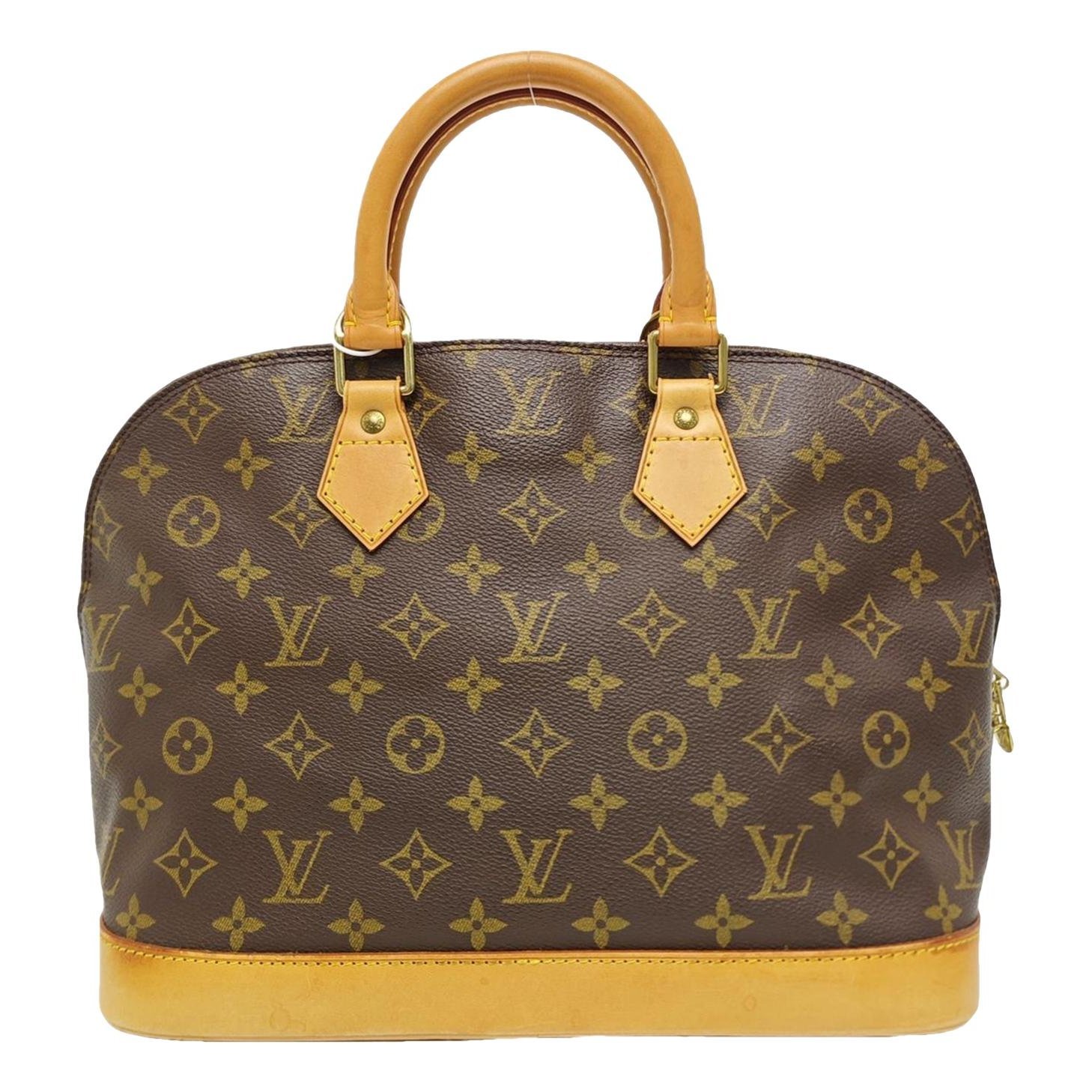 Alma leather handbag