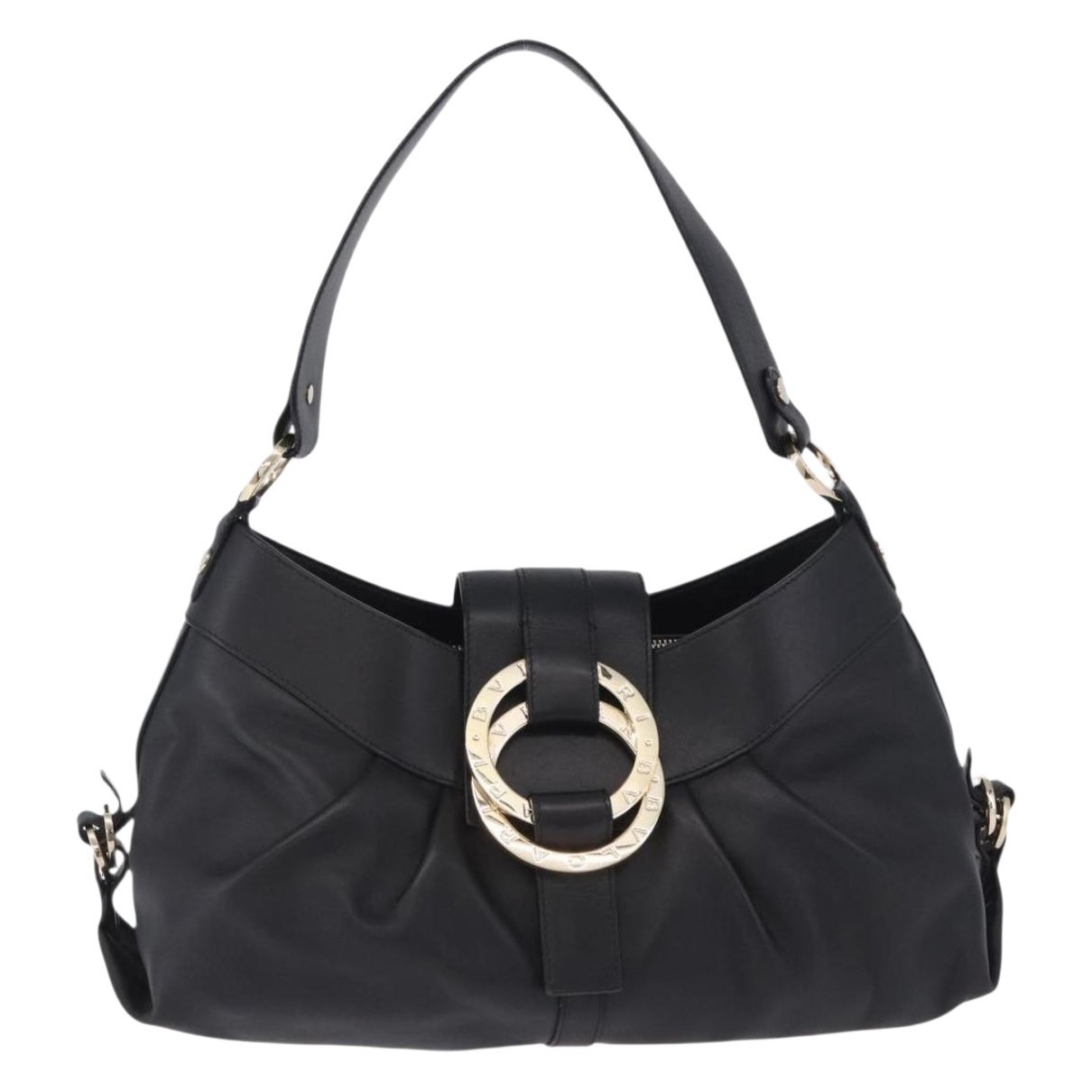 Bvlgari Chandra leather handbag