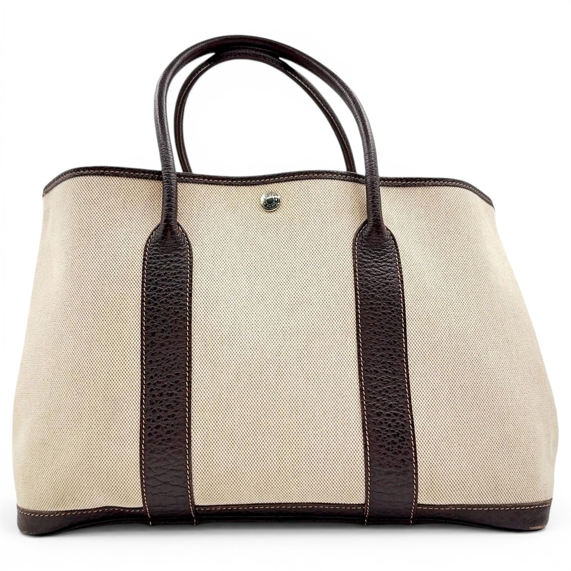 Garden Party leather handbag