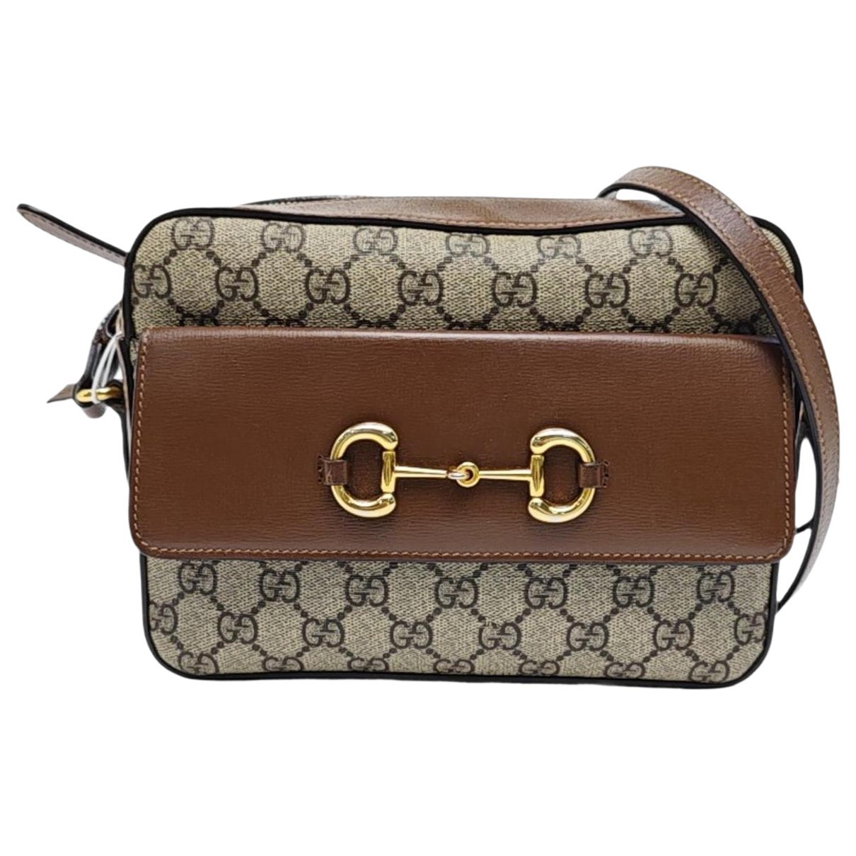 Handle Horsebit 1955 leather handbag
