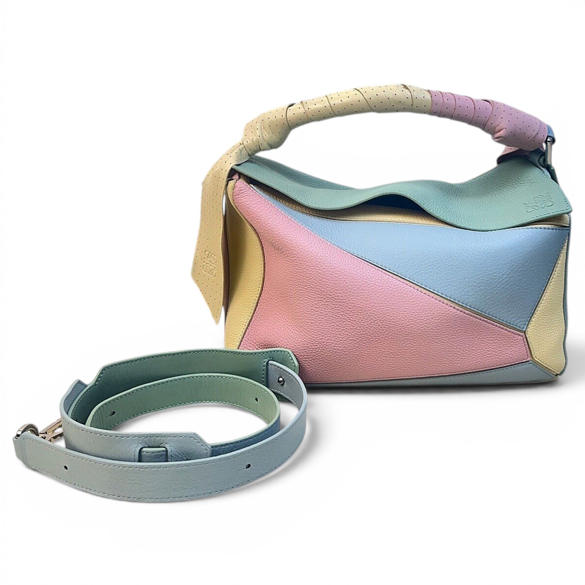 Leather handbag
