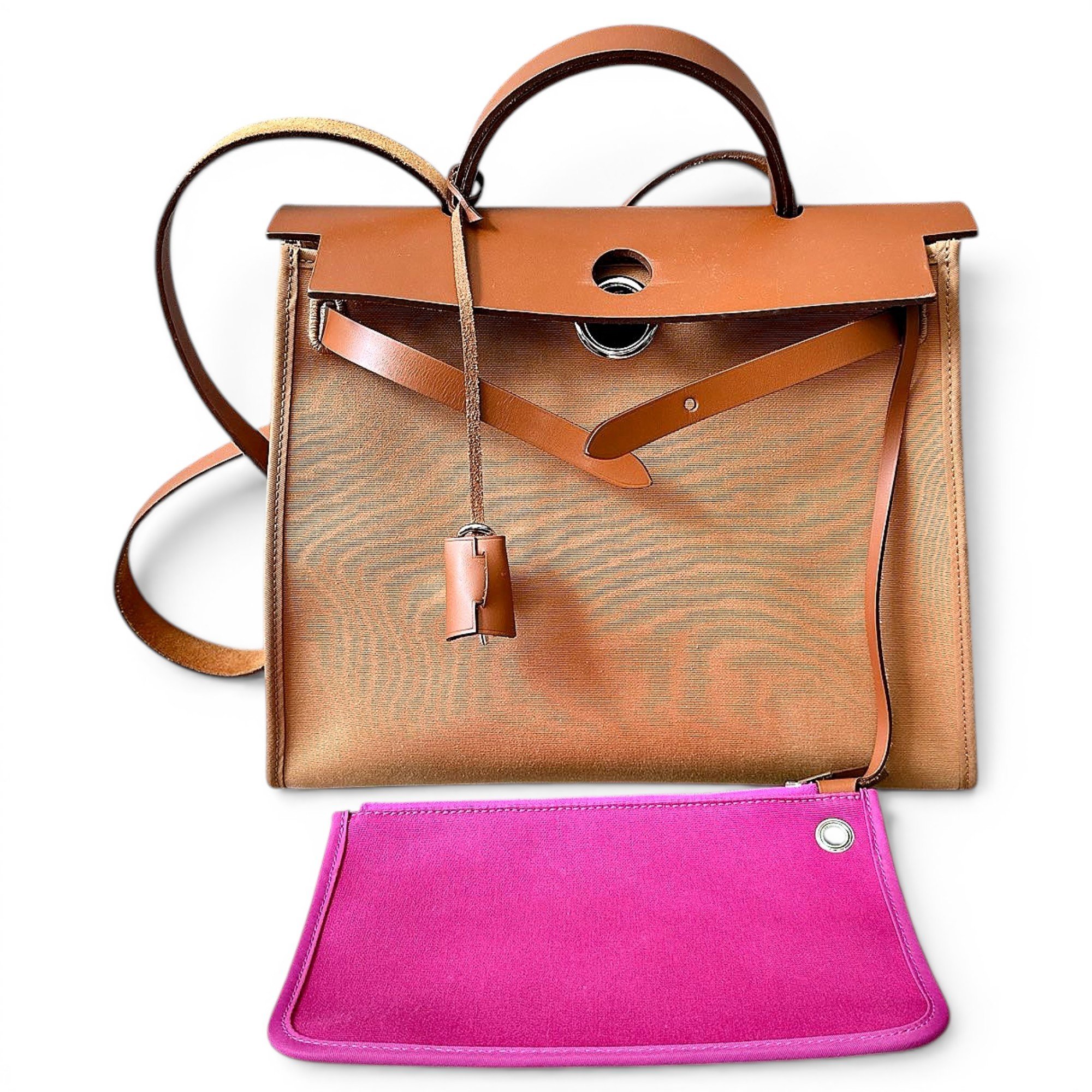Herbag leather handbag