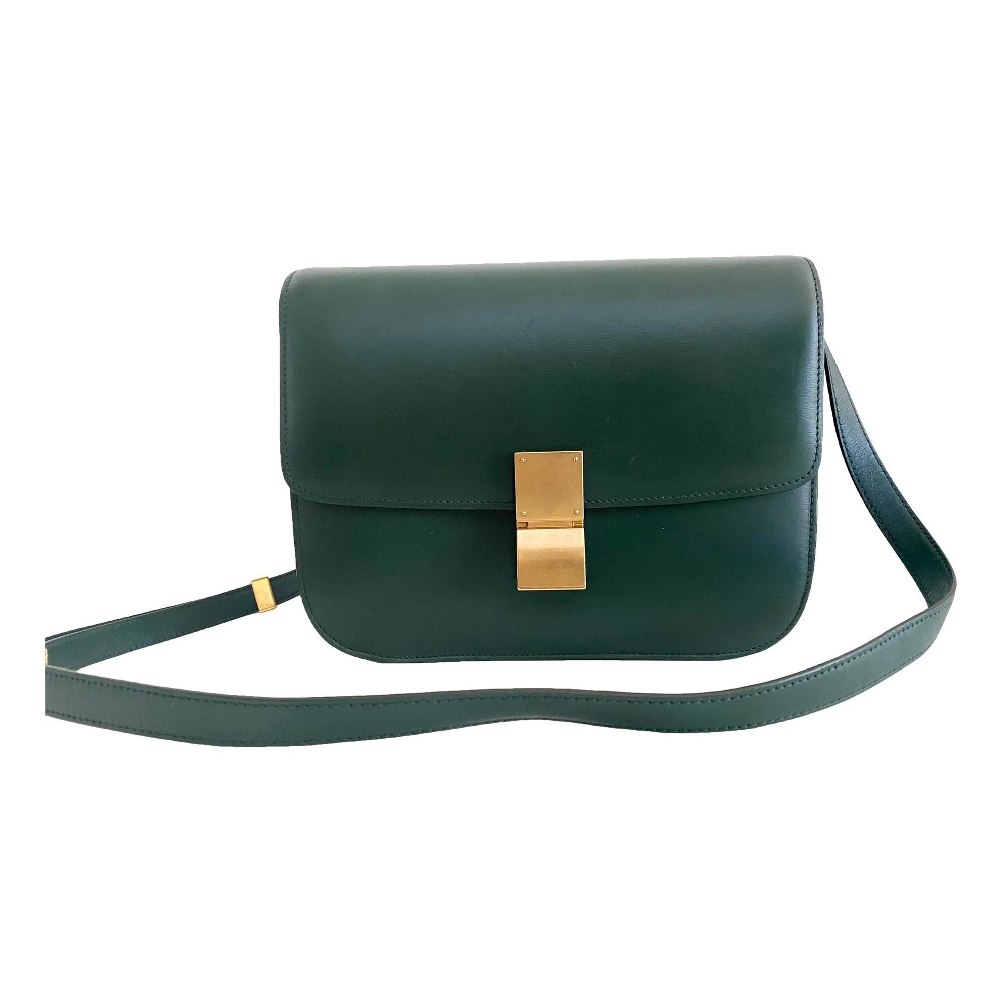 Classic leather crossbody bag