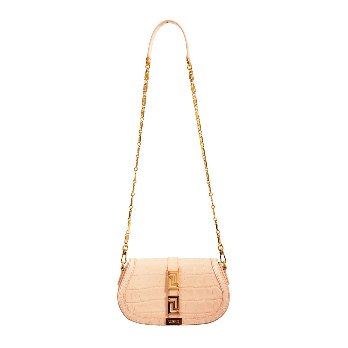 Greca Goddess leather handbag