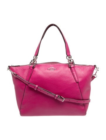 Leather Top Handle Bag