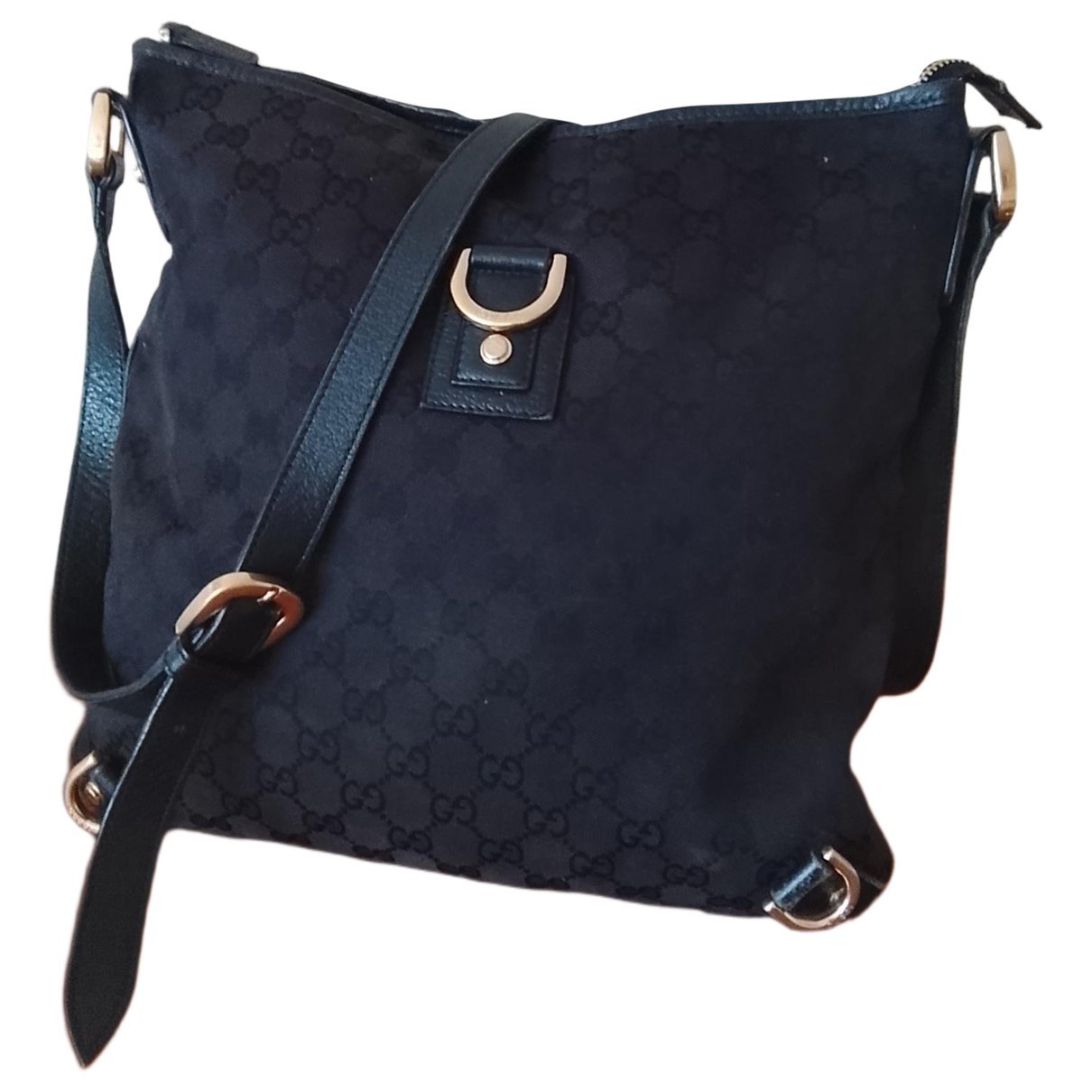 D-Ring cloth crossbody bag