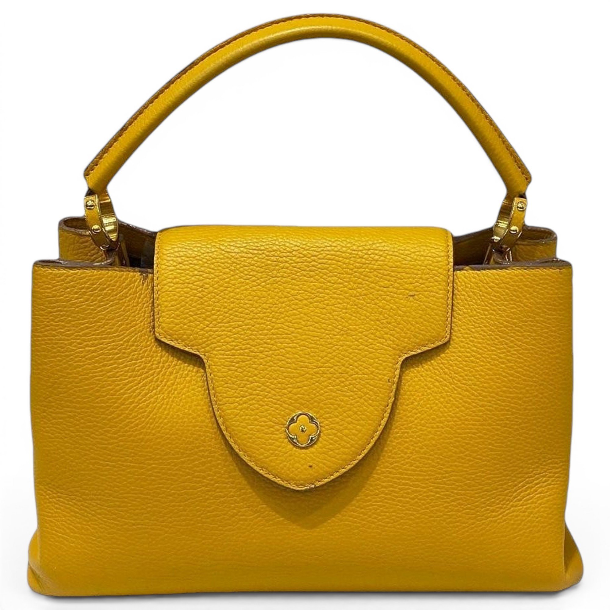 Capucines leather handbag