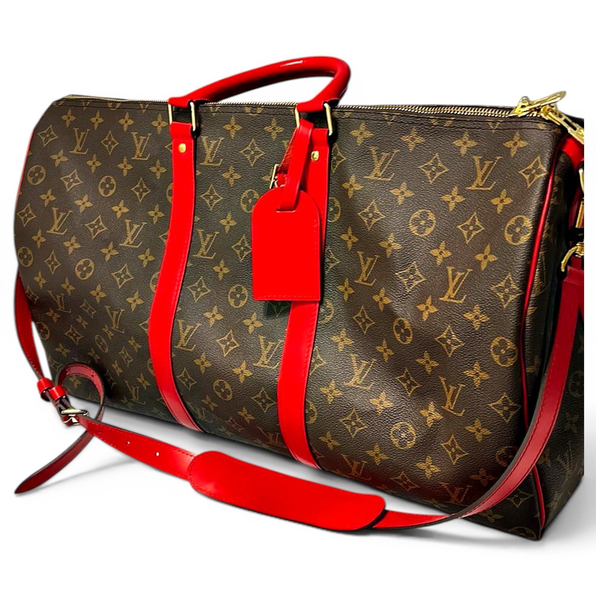 Keepall leather 48h bag