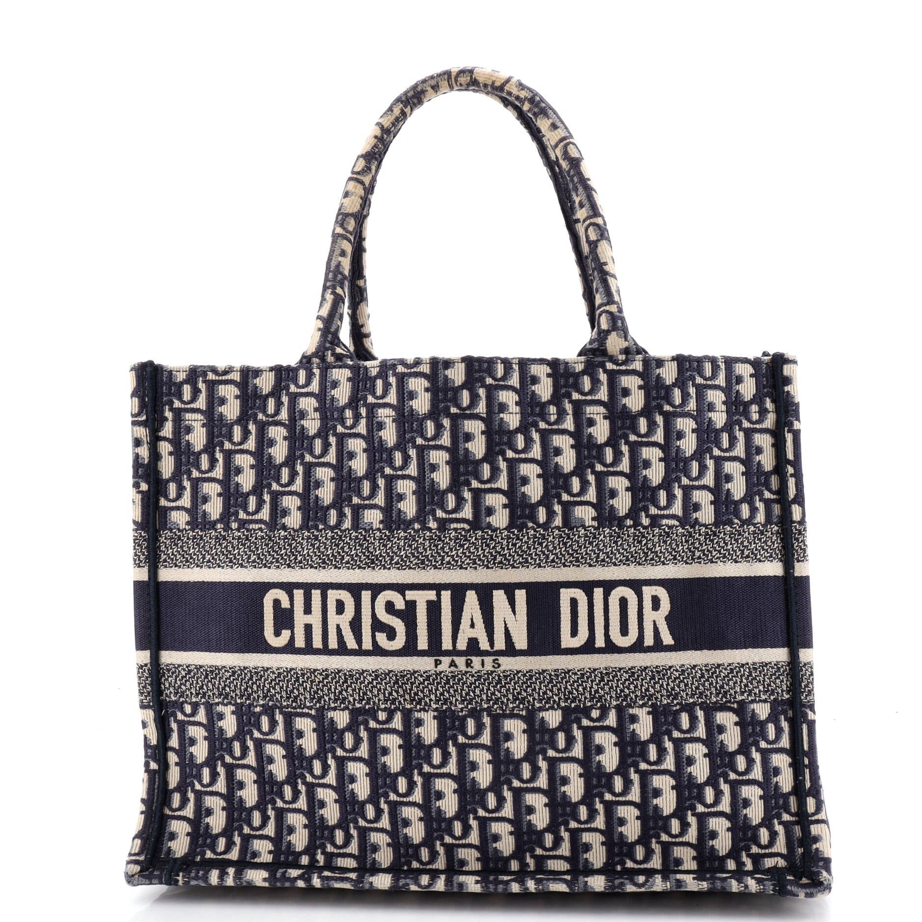 Book Tote Oblique Canvas Medium