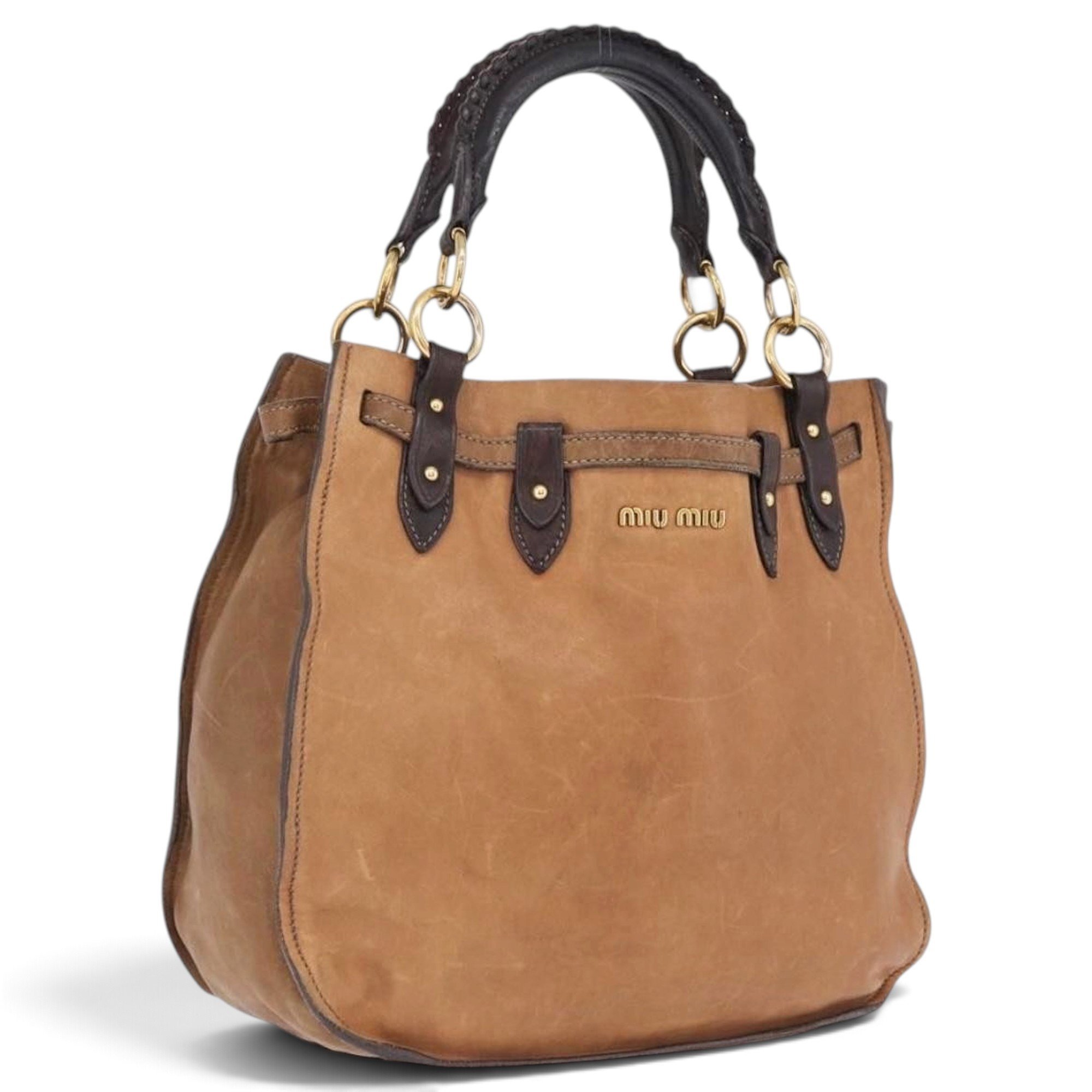 Leather handbag