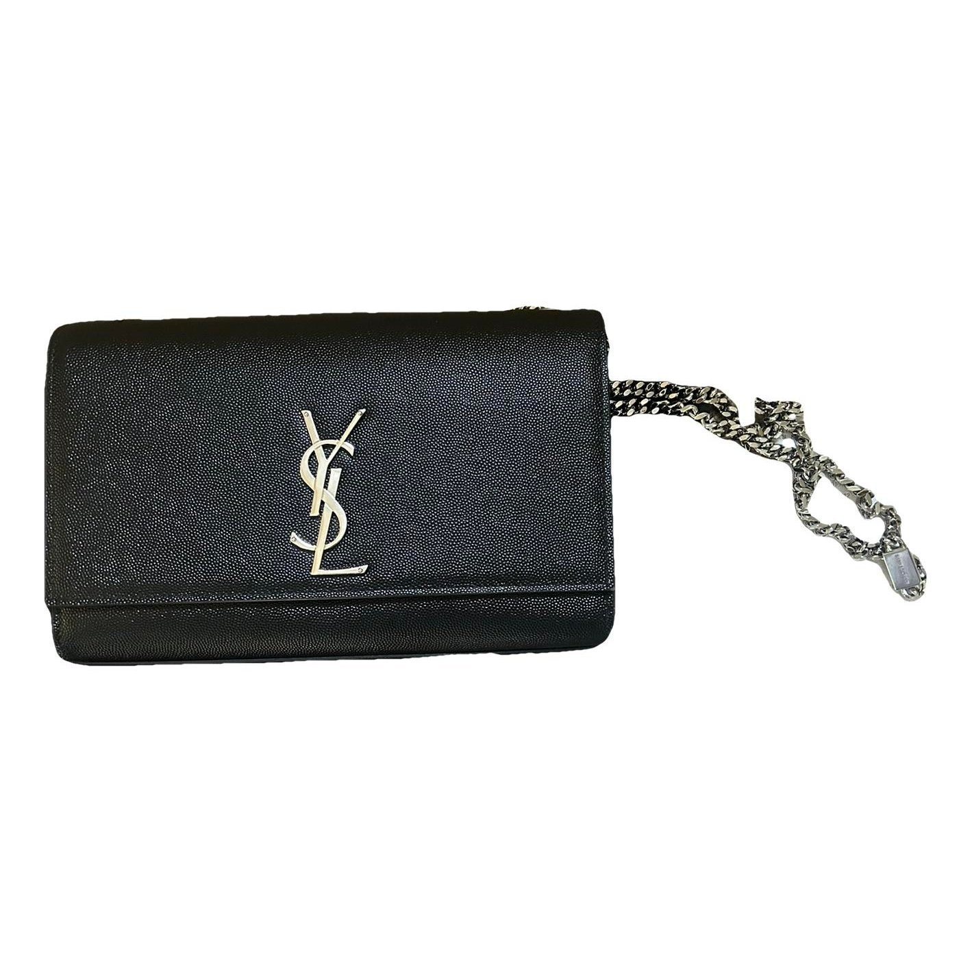 Kate monogramme leather clutch bag