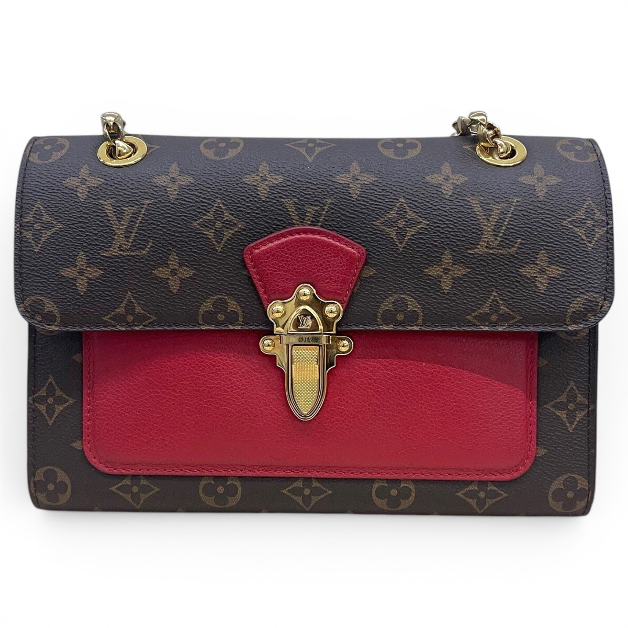 Victoire leather handbag