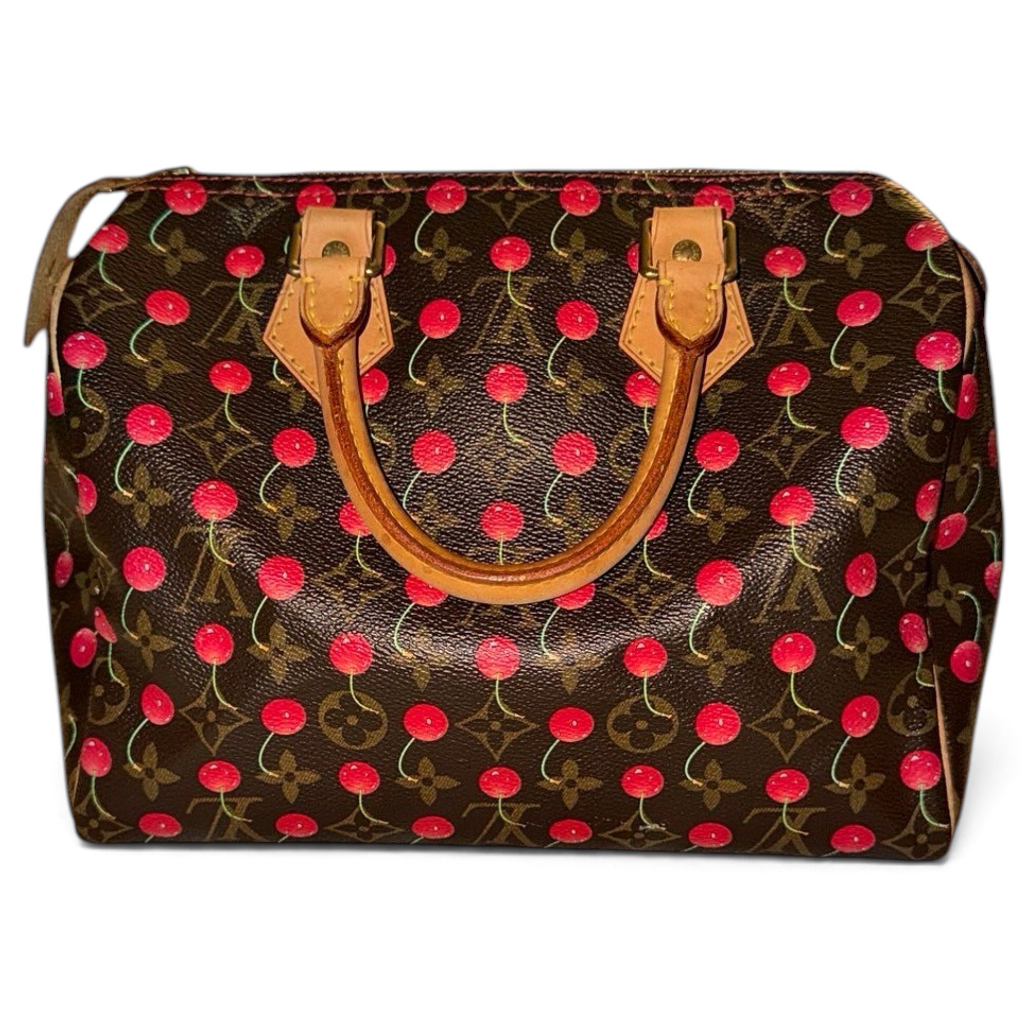 Speedy leather handbag