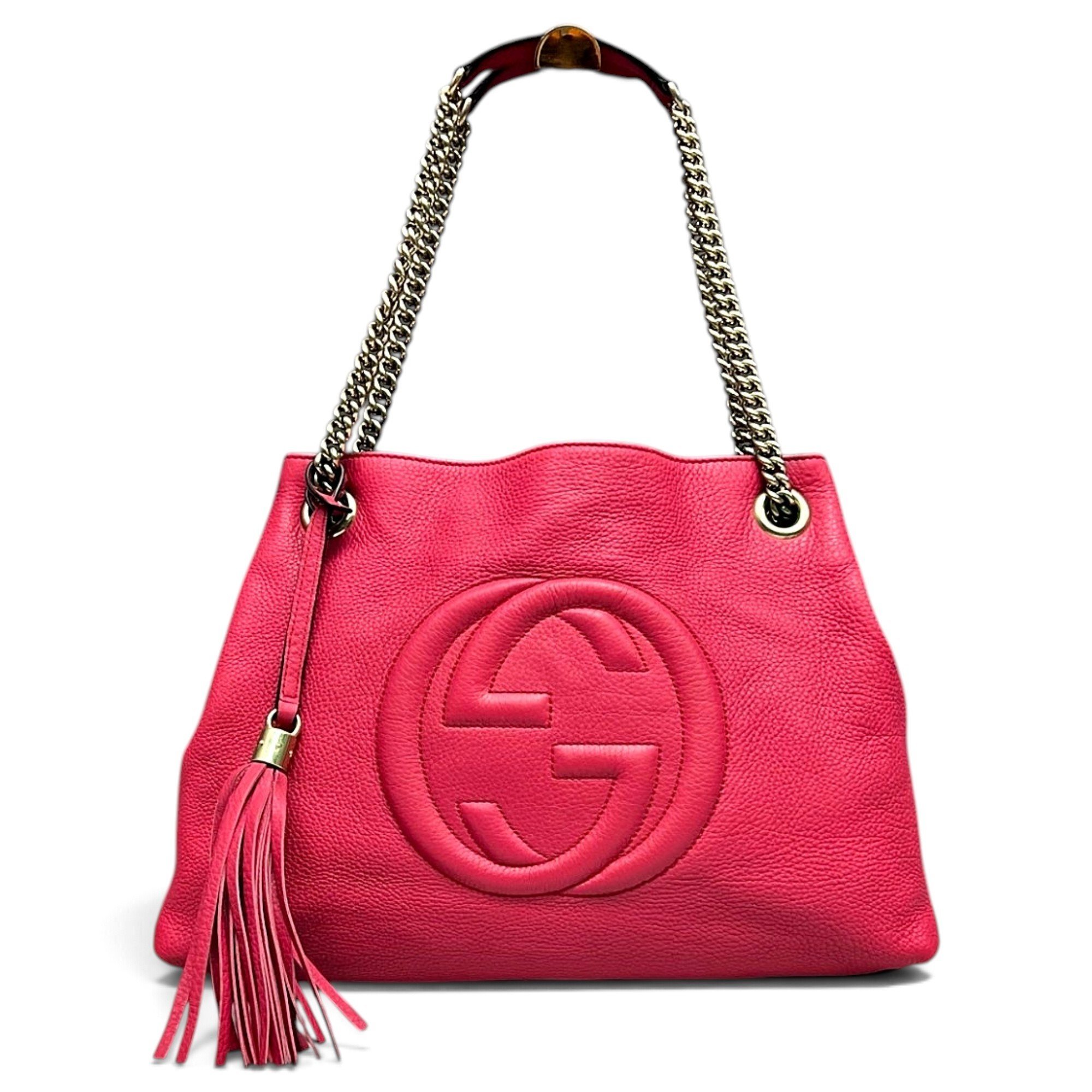 Soho Top Handle leather handbag