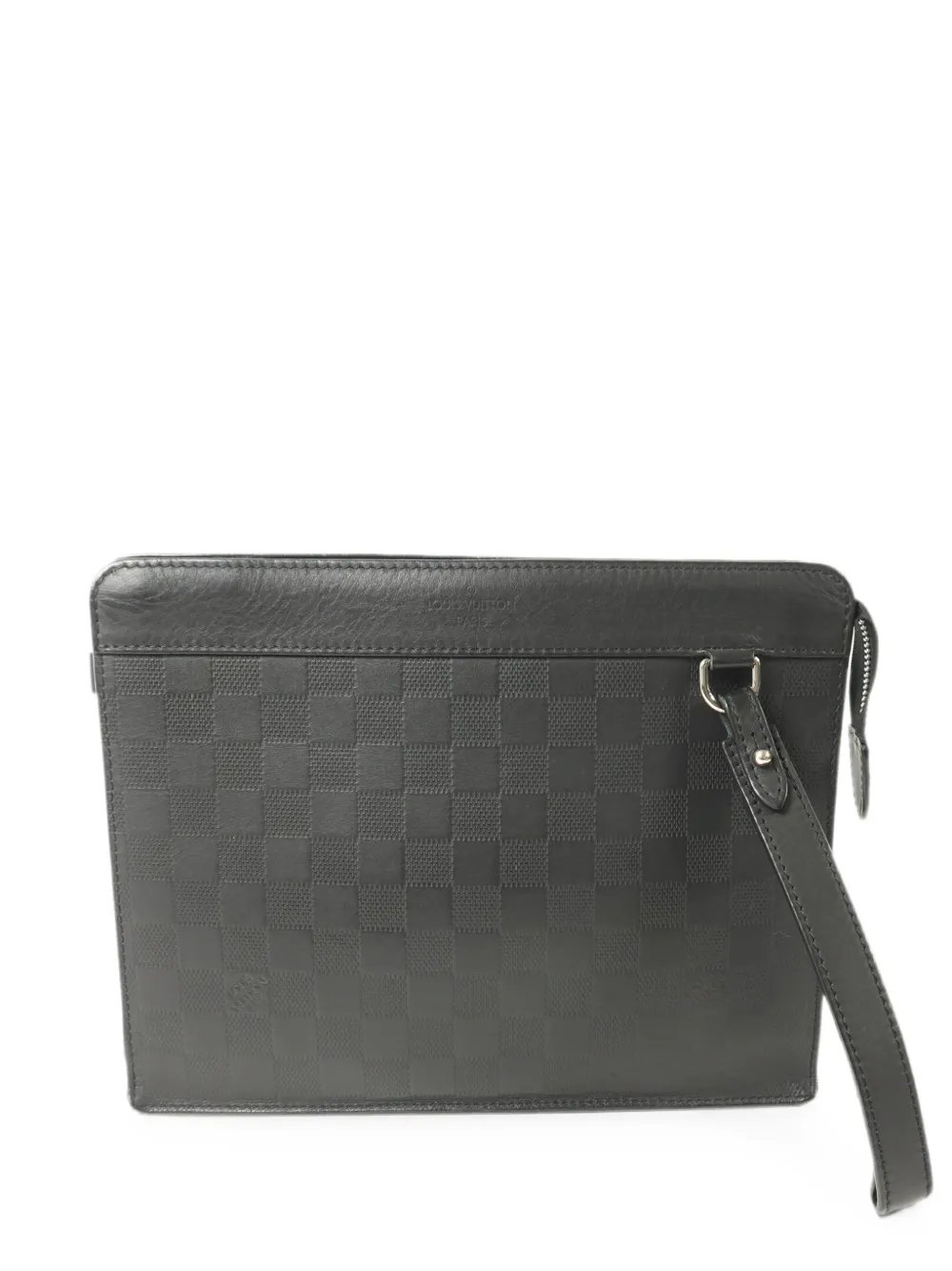 Damier Infini Stand Pouch clutch bag