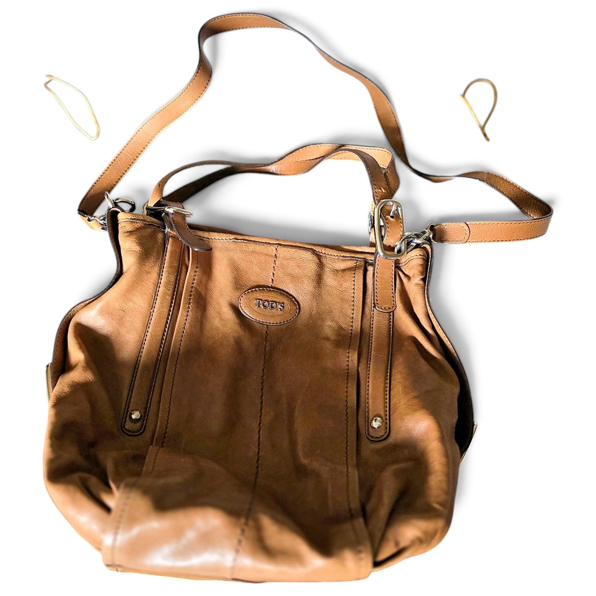 Leather handbag