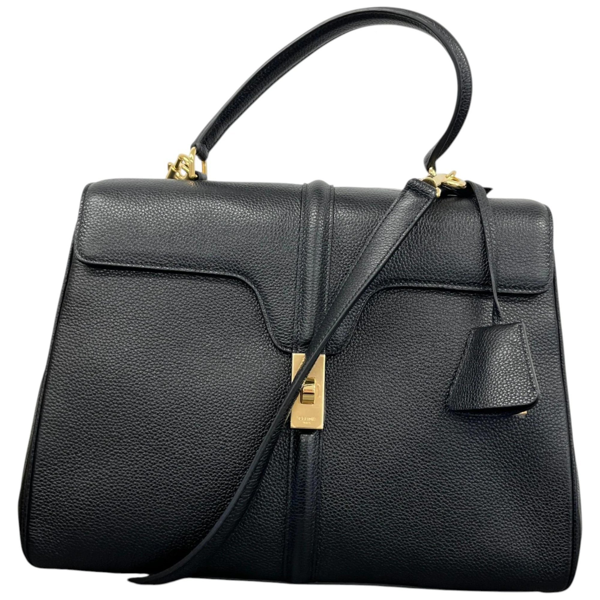 Leather handbag